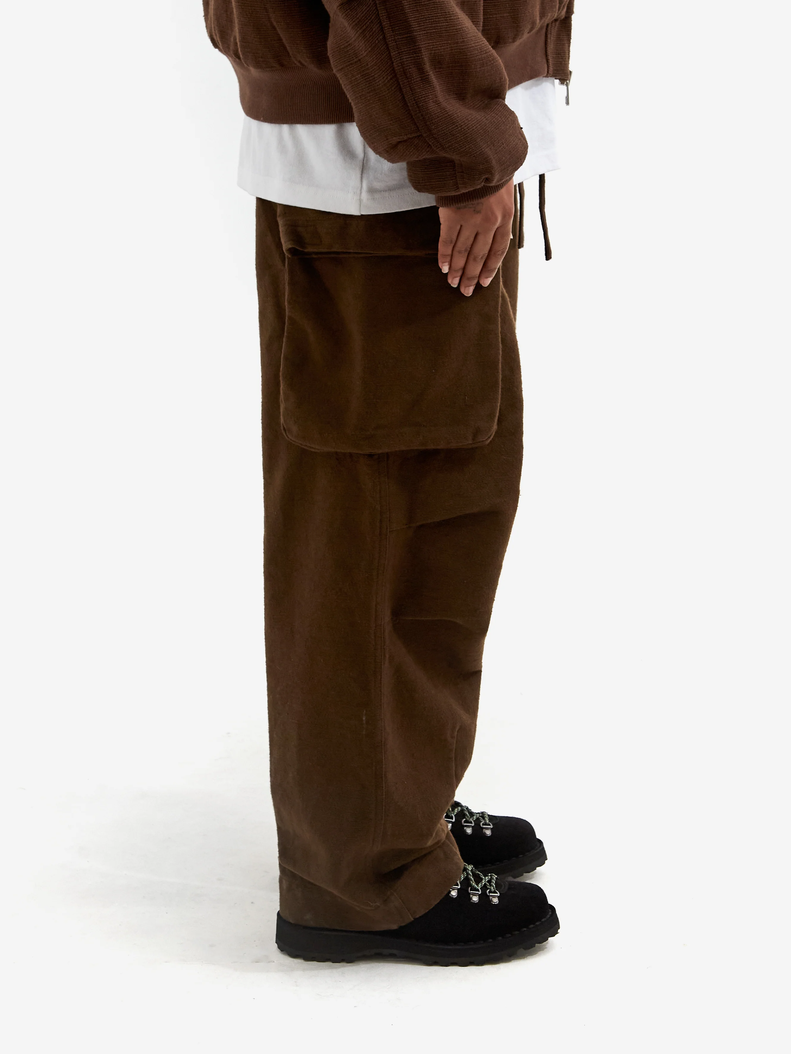 18 East x Goodhood Bleeker Cargo Pant – Khaki - Image 8