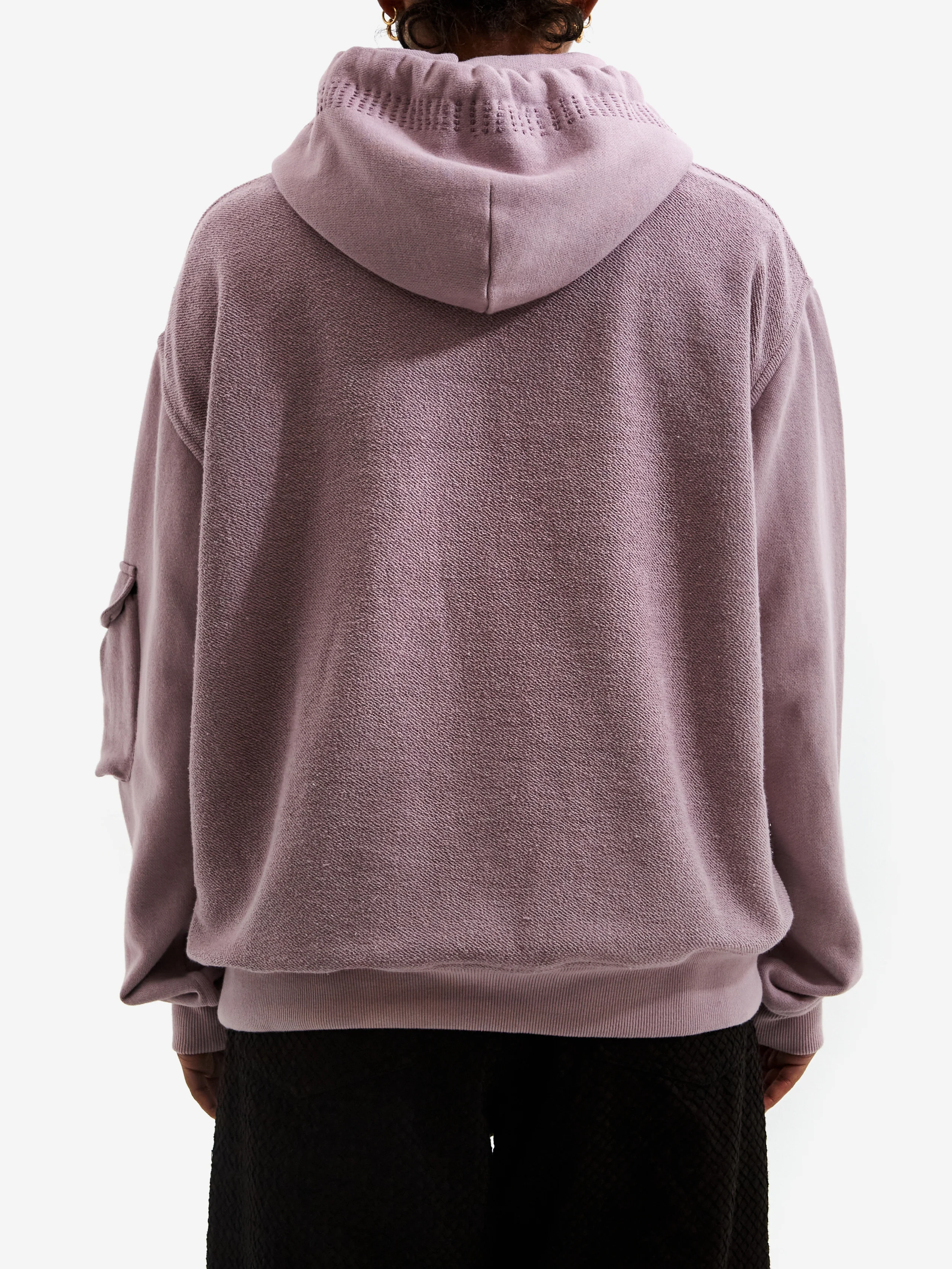 18 East x Goodhood Eastac Hooded Sweatshirt - Mauve - Image 11