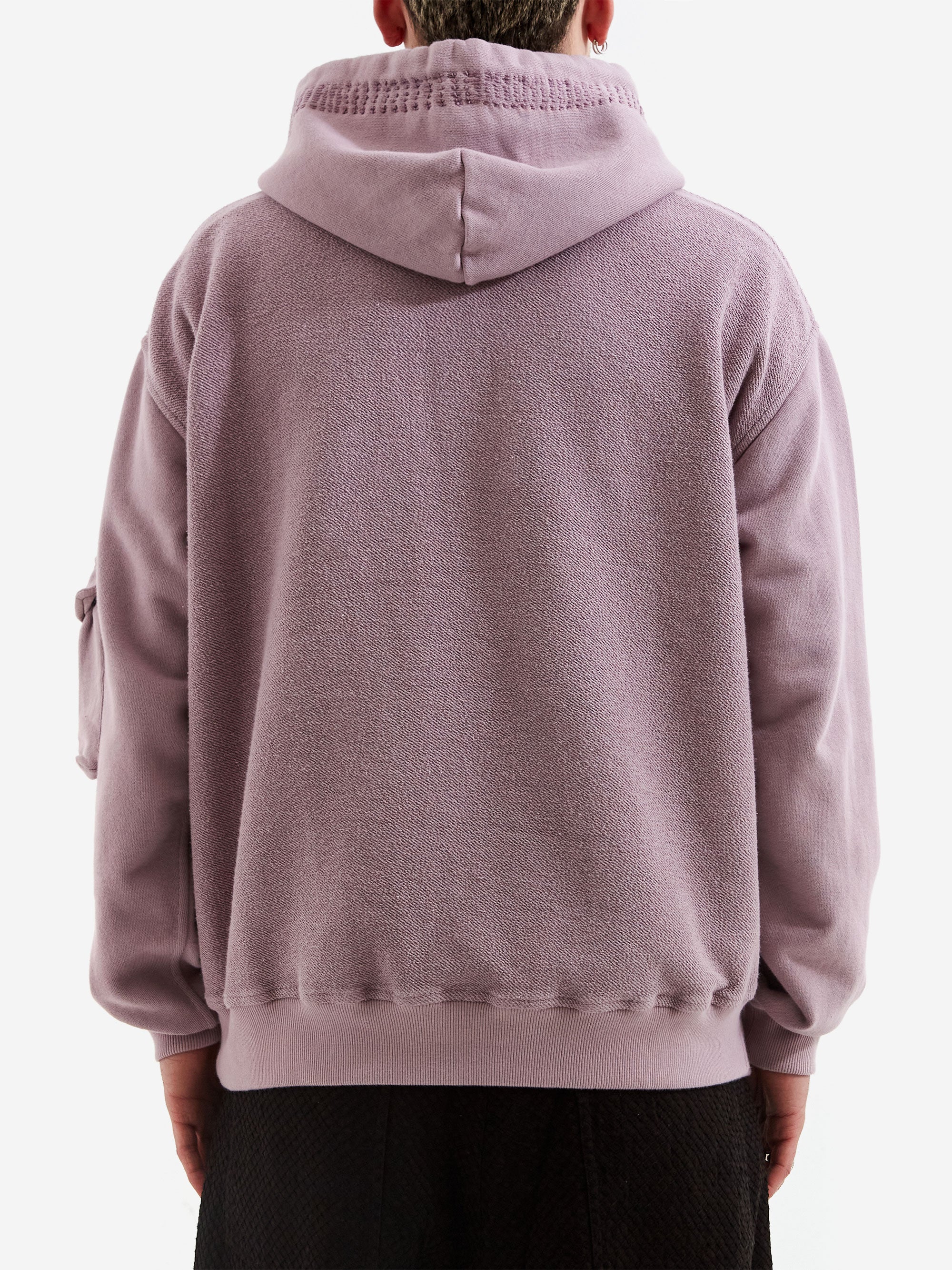 18 East x Goodhood Eastac Hooded Sweatshirt - Mauve - Image 8