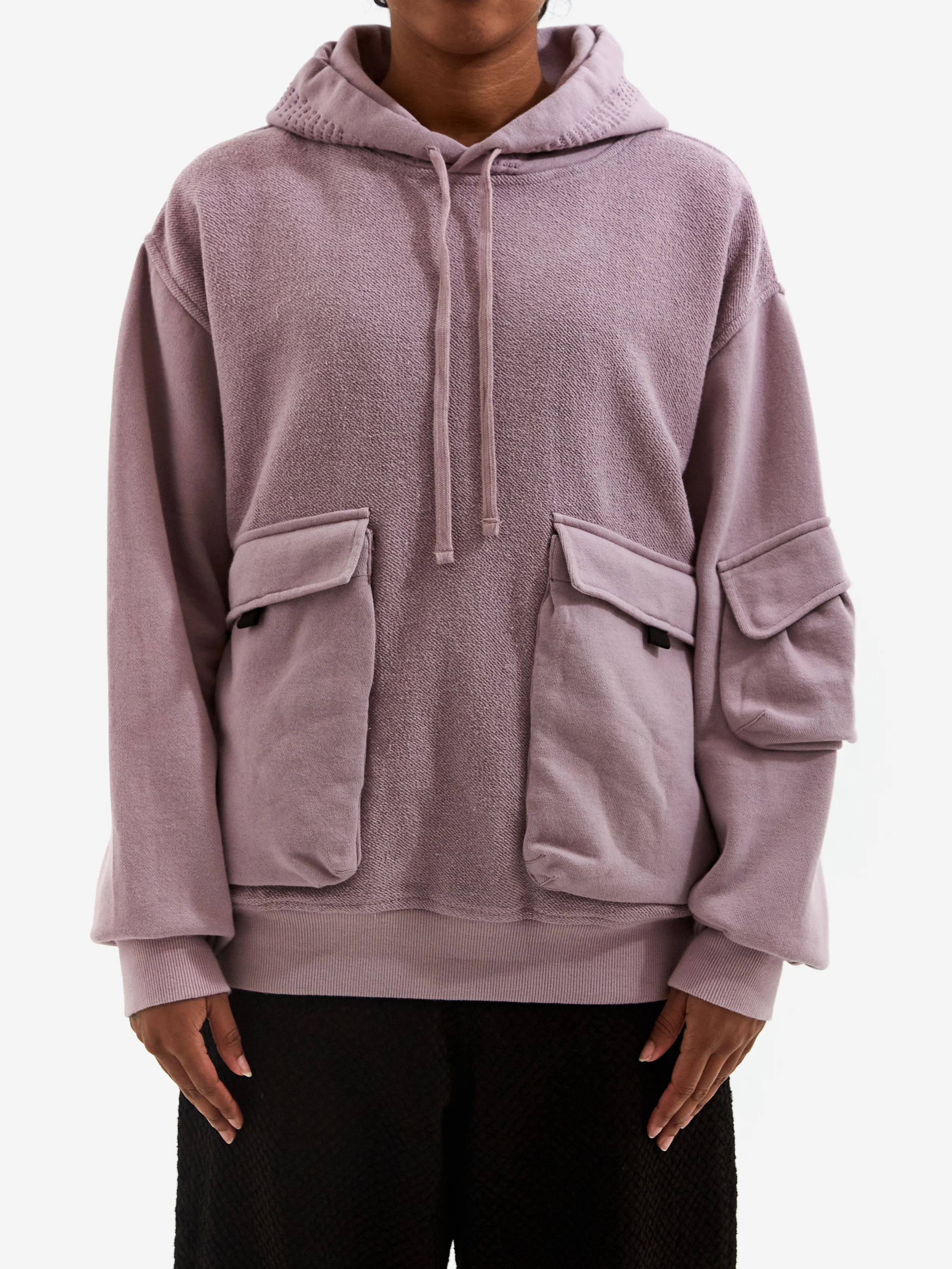 18 East x Goodhood Eastac Hooded Sweatshirt - Mauve - Image 9