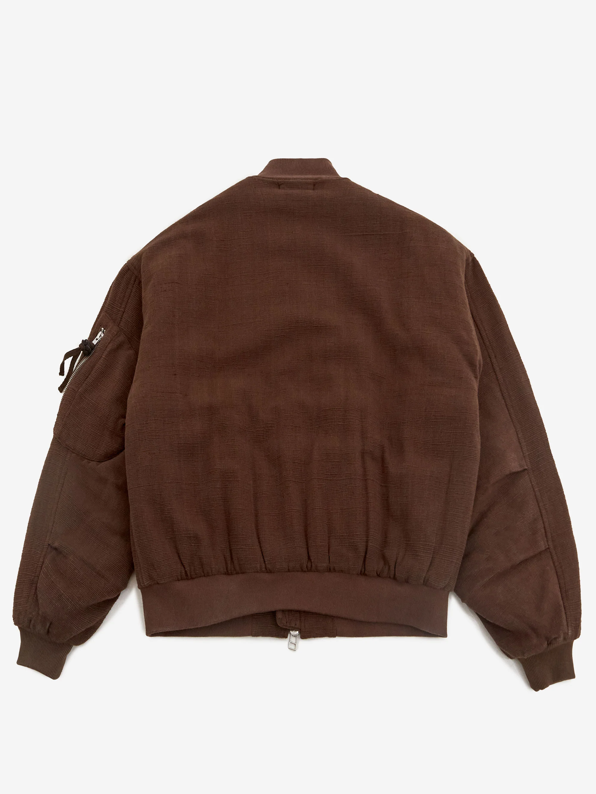 18 East x Goodhood Flight Jacket - Khaki - Image 5