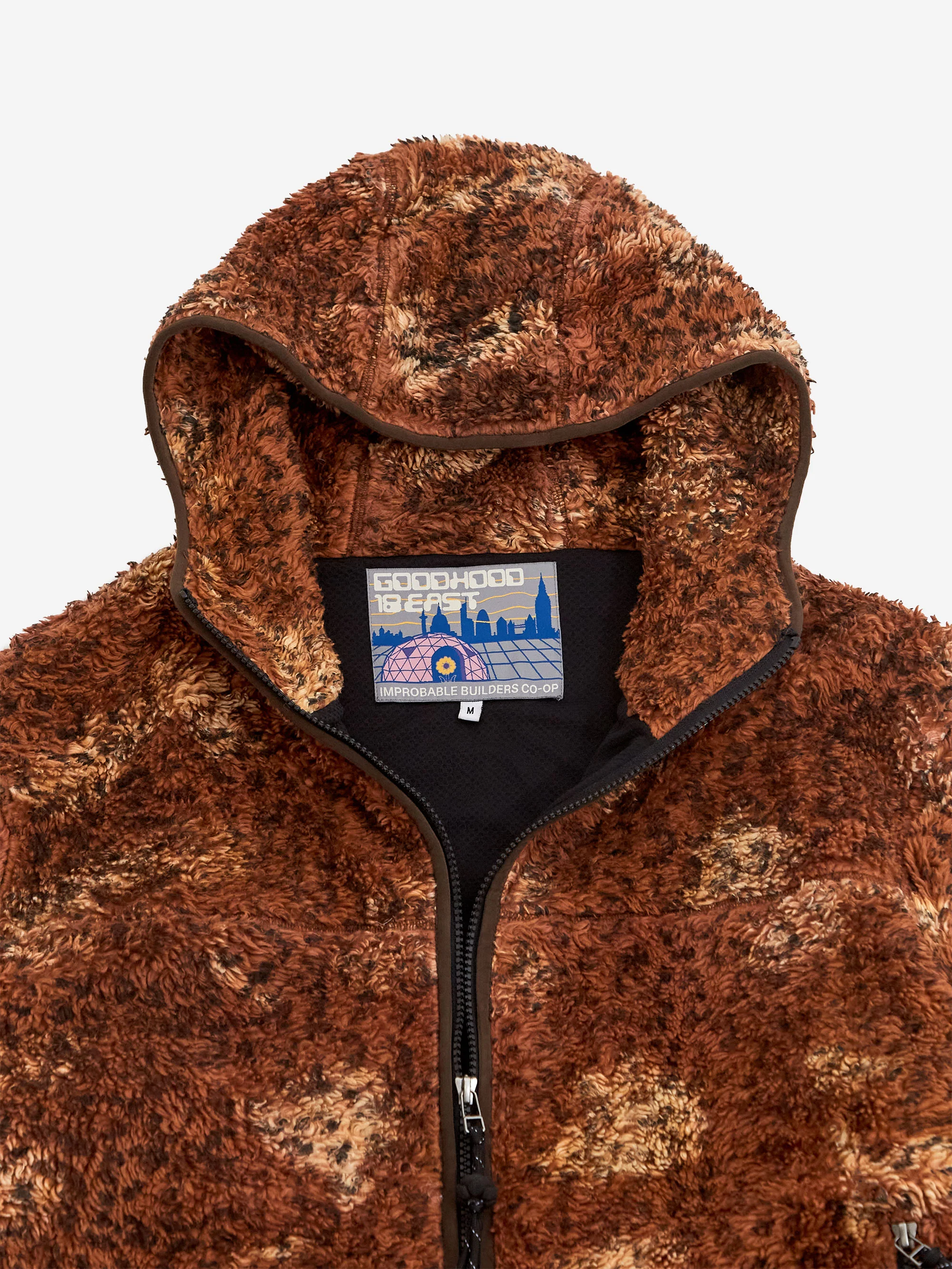 18 East x Goodhood Tempo Fleece – Leopard - Image 4