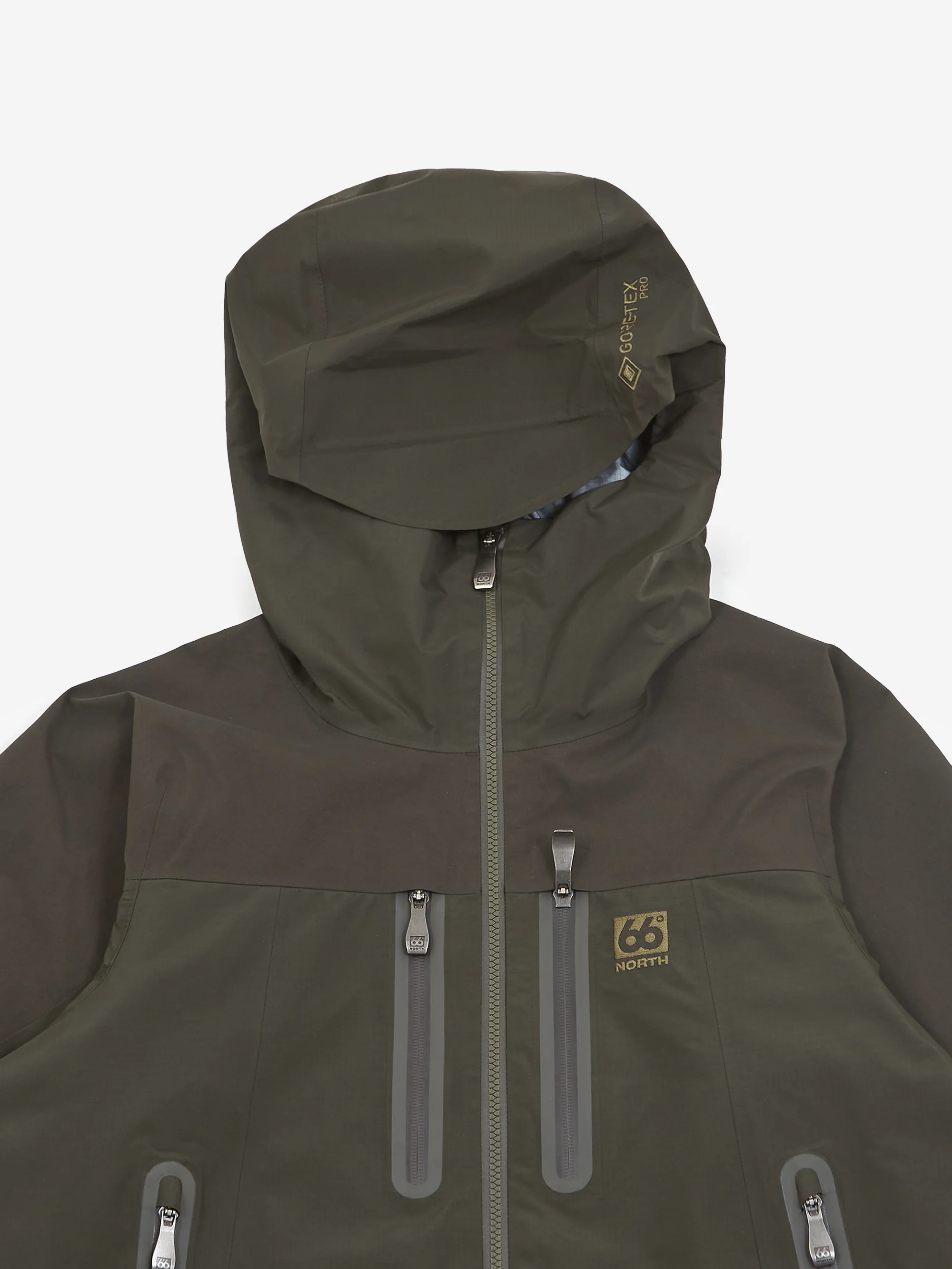 66° North Hornstrandir Gore-Tex Pro W Jacket - Alpine Grimmia - Image 6