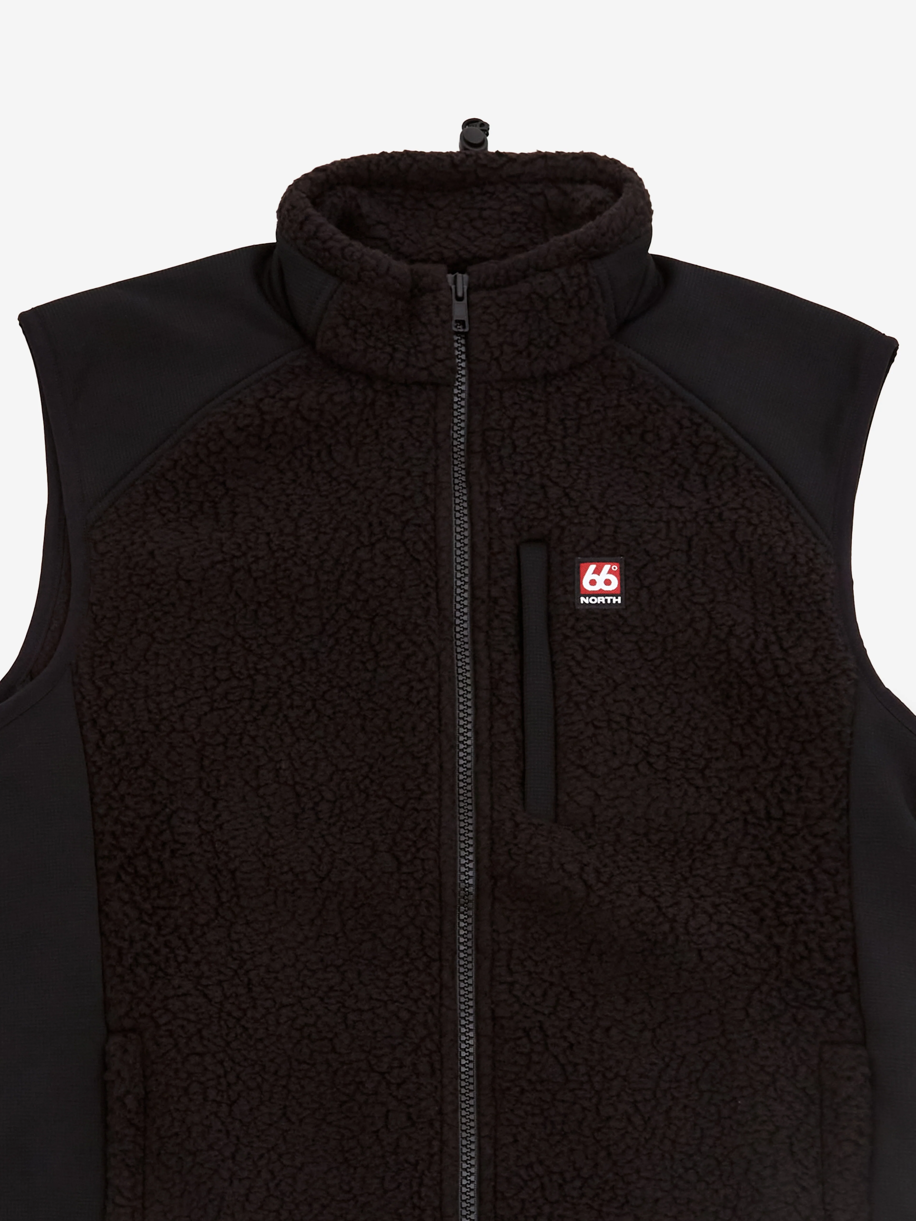 66° North Tindur Sherling Vest - Black - Image 4