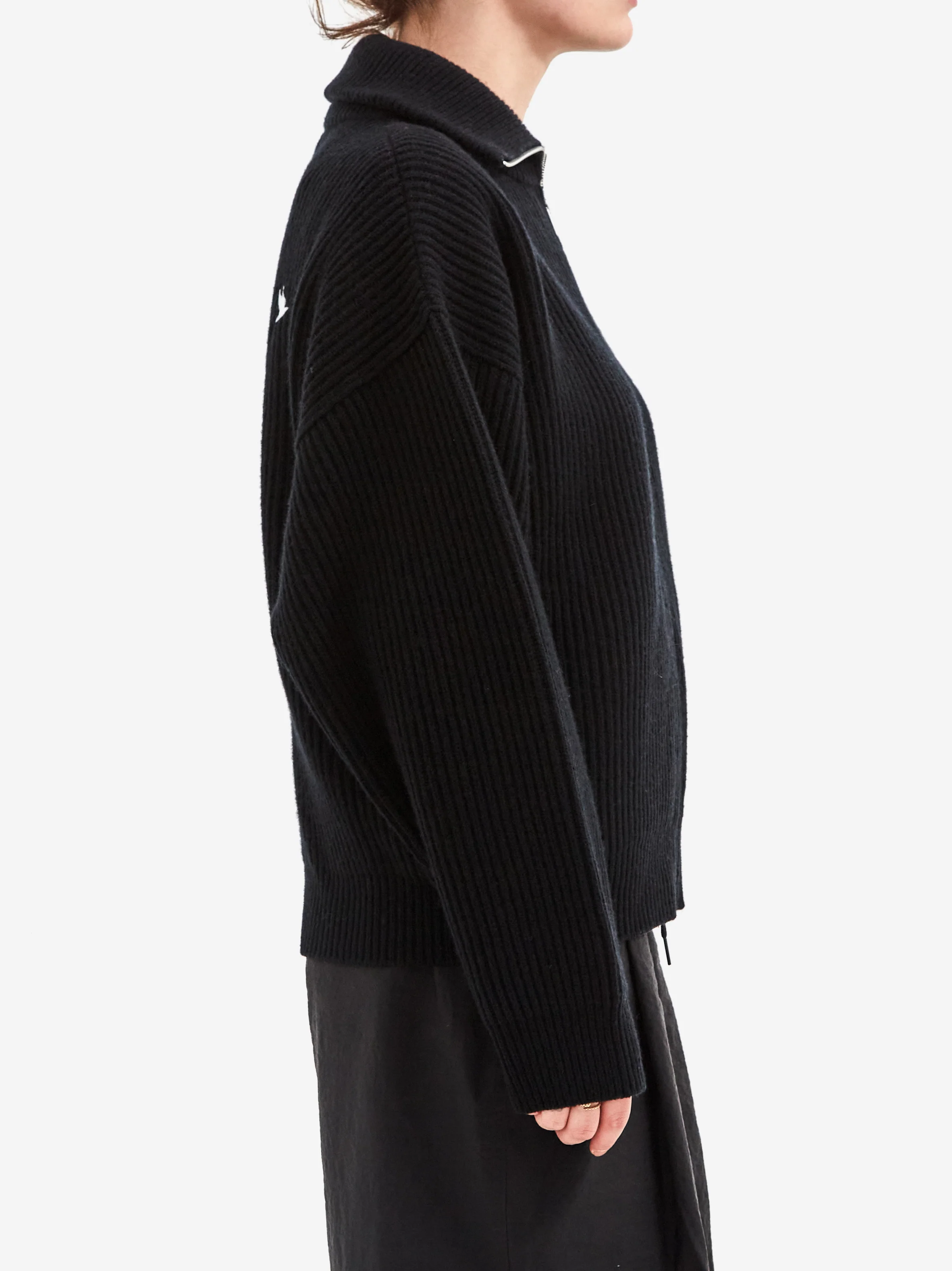 66° North Vonarstraeti Zipped Sweater - Black - Image 4