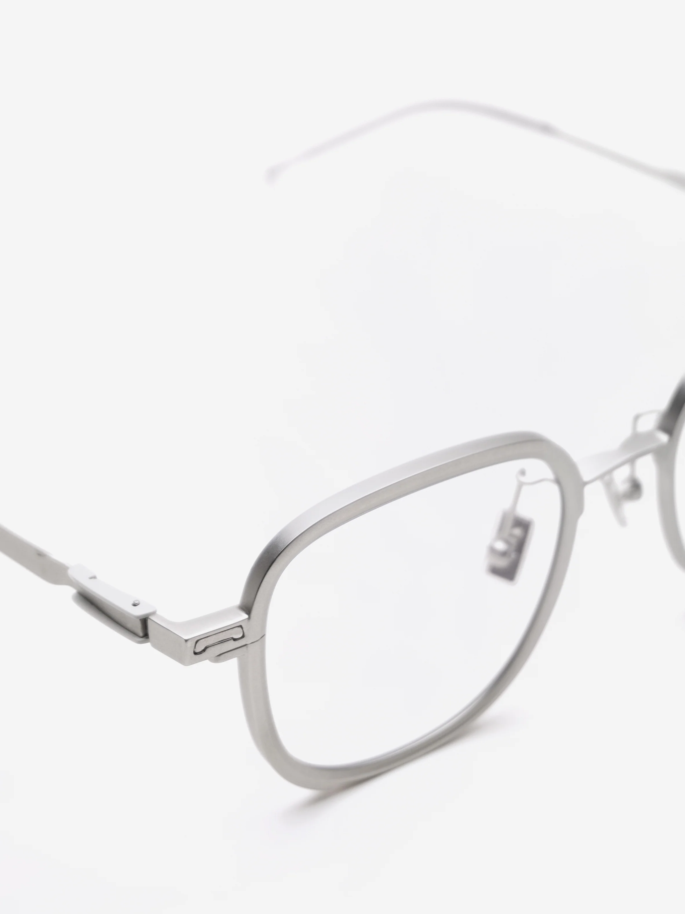 A.SOCIETY Arbor Sunglasses - Silver-Crystal/Blue Blocking Lens & Grey Clip on Sun - Image 8