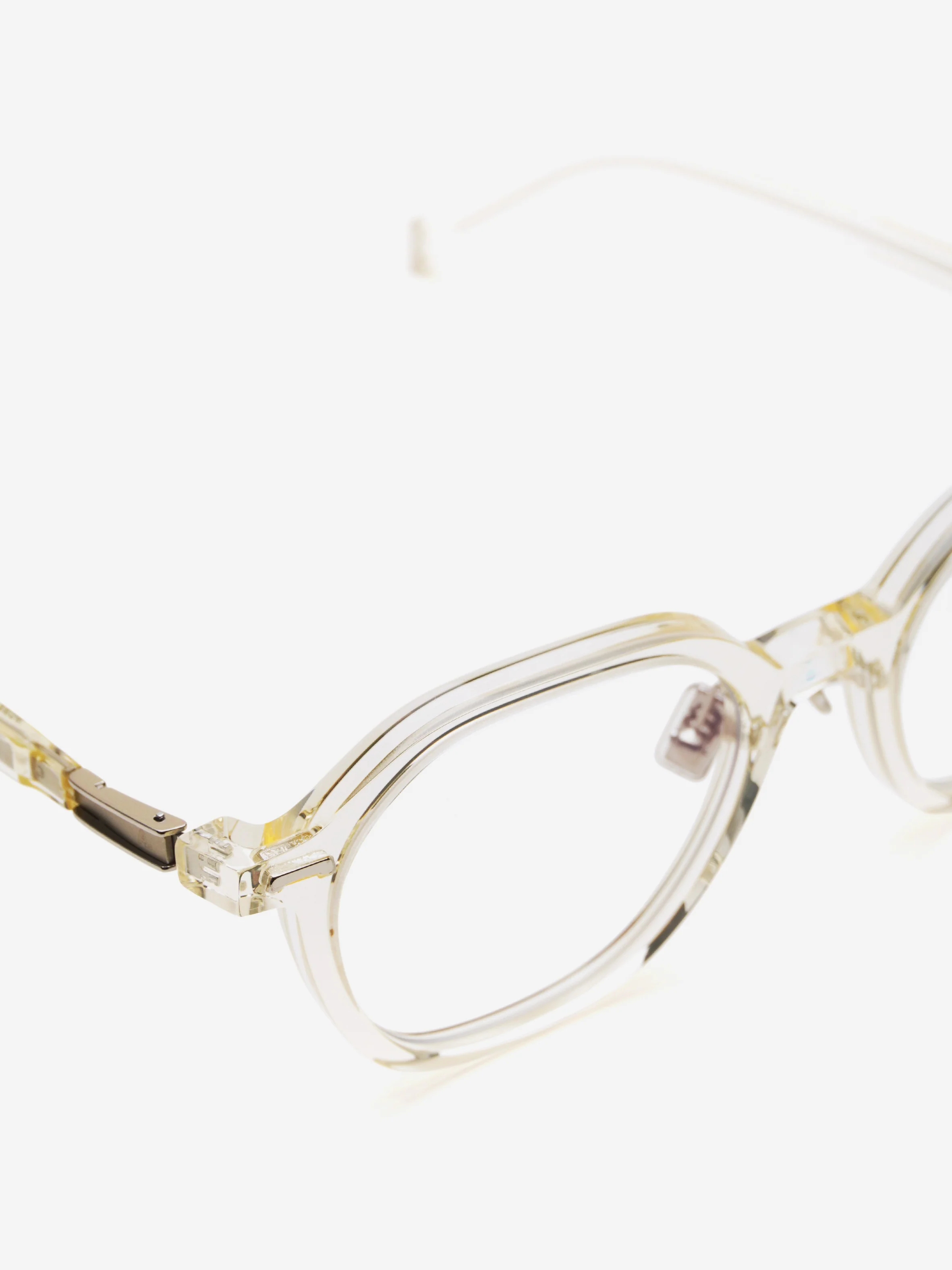 A.SOCIETY Moss Sunglasses - Honey-Silver/Blue Blocking Lens & Grey Clip on Sun - Image 8