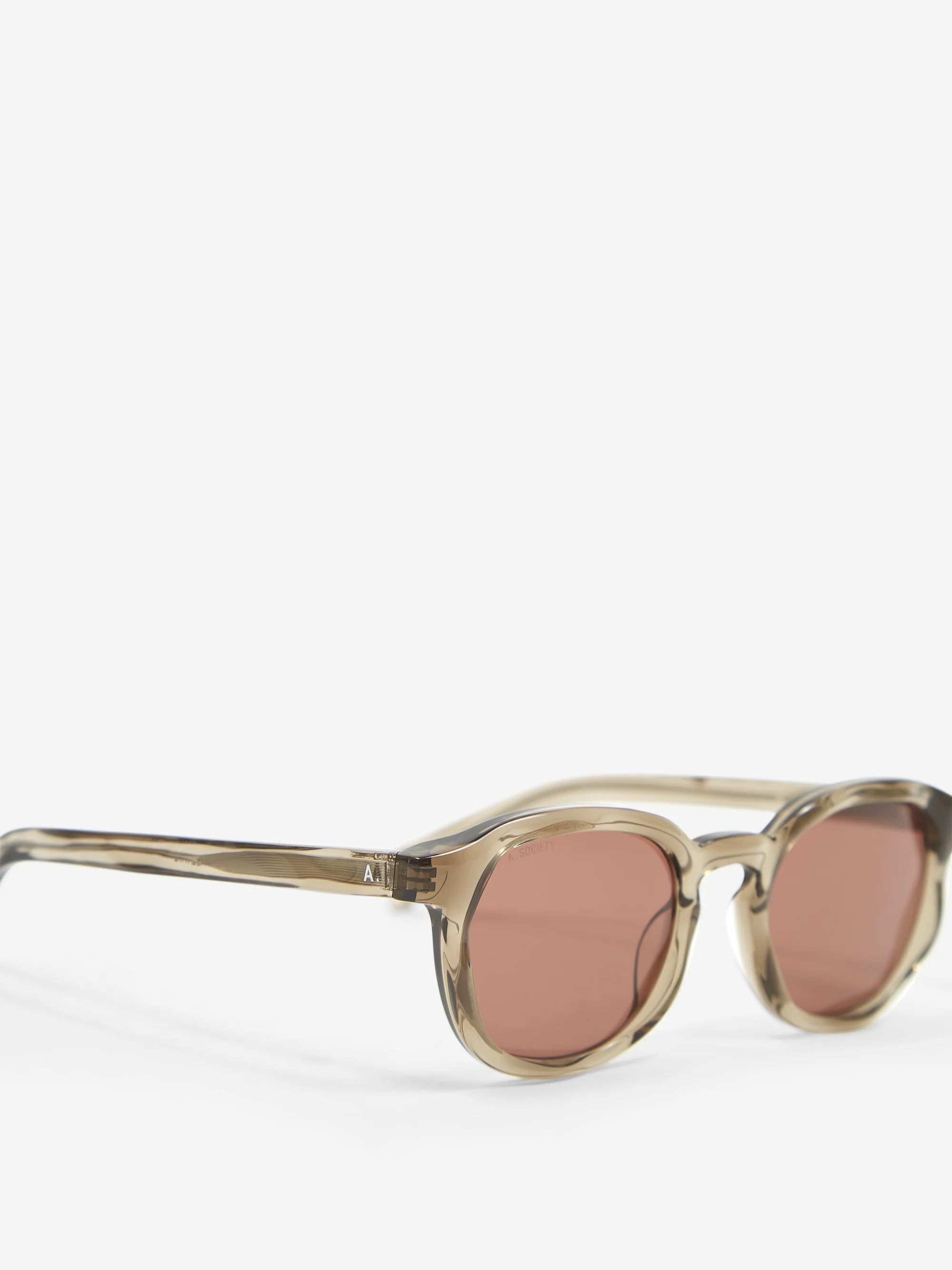 A.SOCIETY Ollie Sunglasses  - Brown/Brown - Image 5