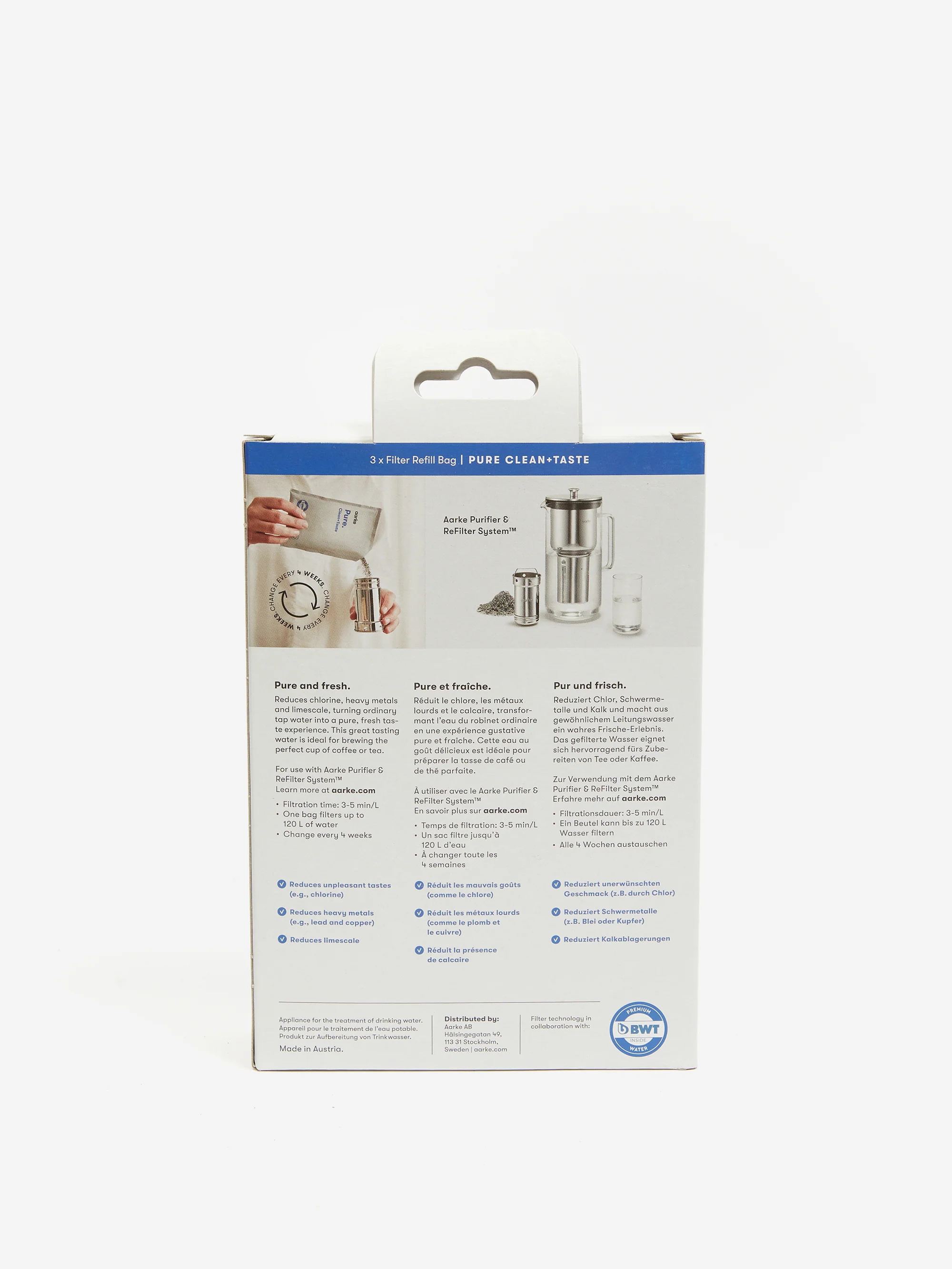 Aarke Filter Refill 3-Pack - Pure - Image 2