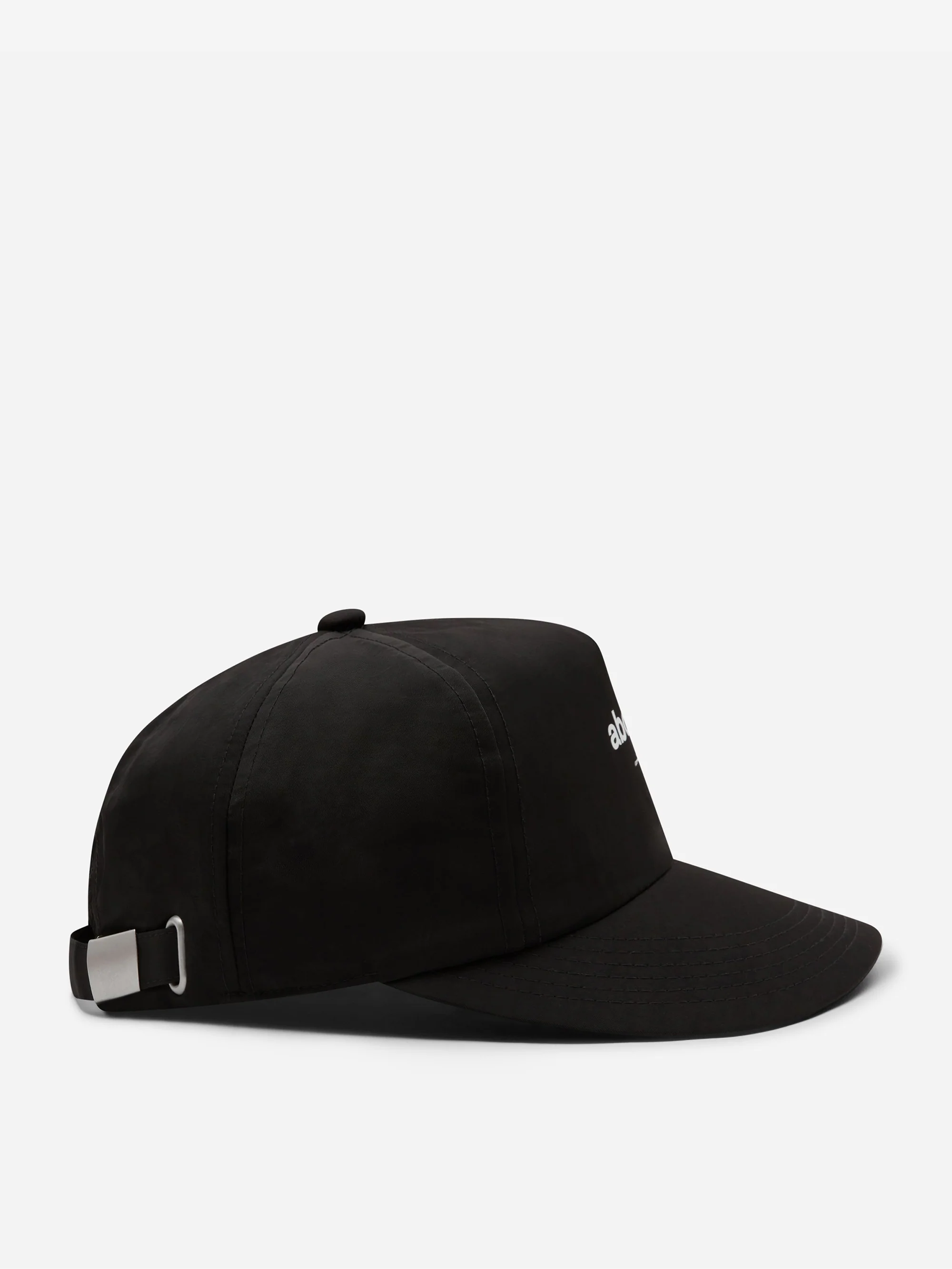about:blank Box Cap - Black/Ecru - Image 3