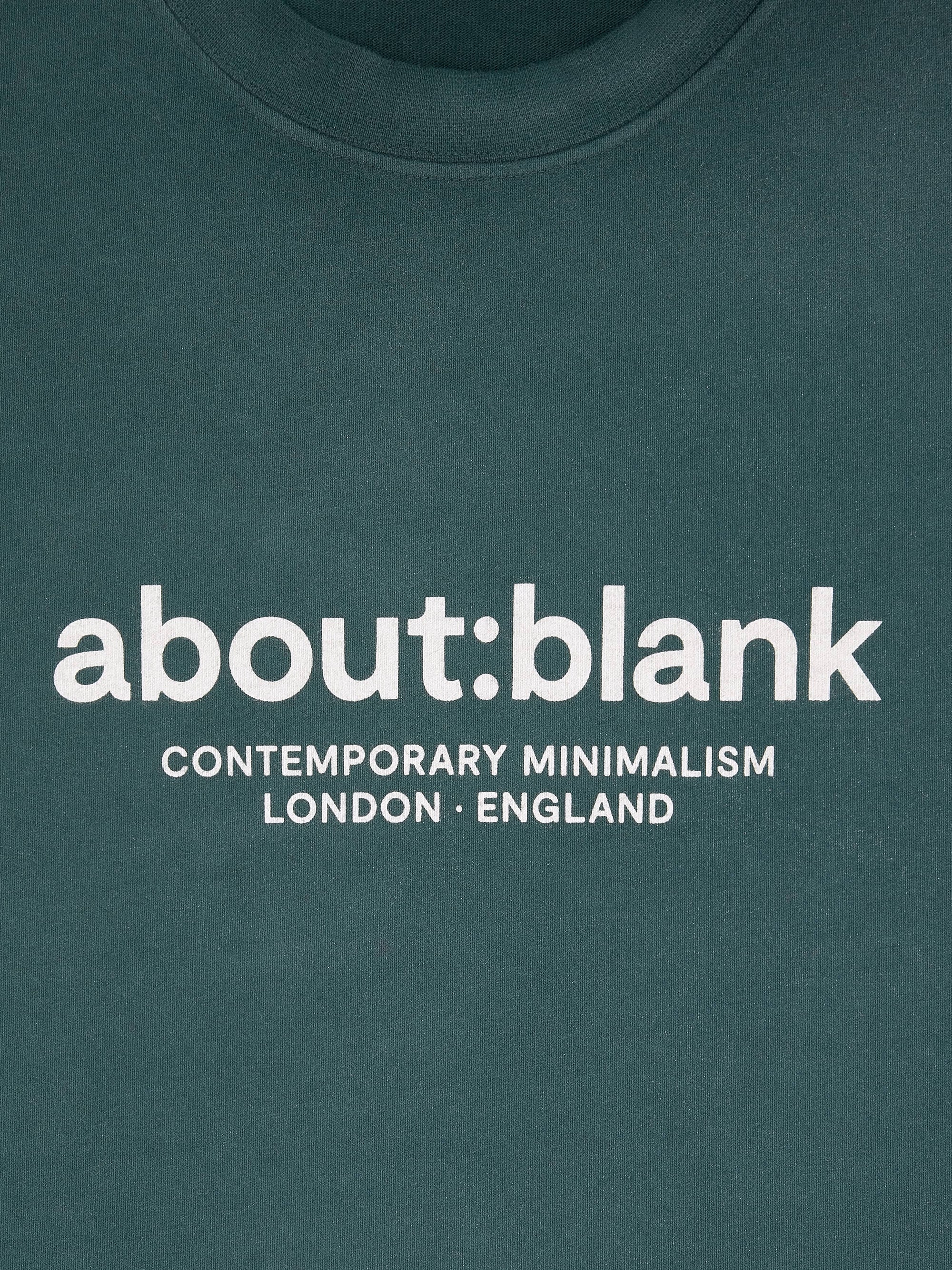 about:blank Discharge T-Shirt - Epsom Green - Image 3