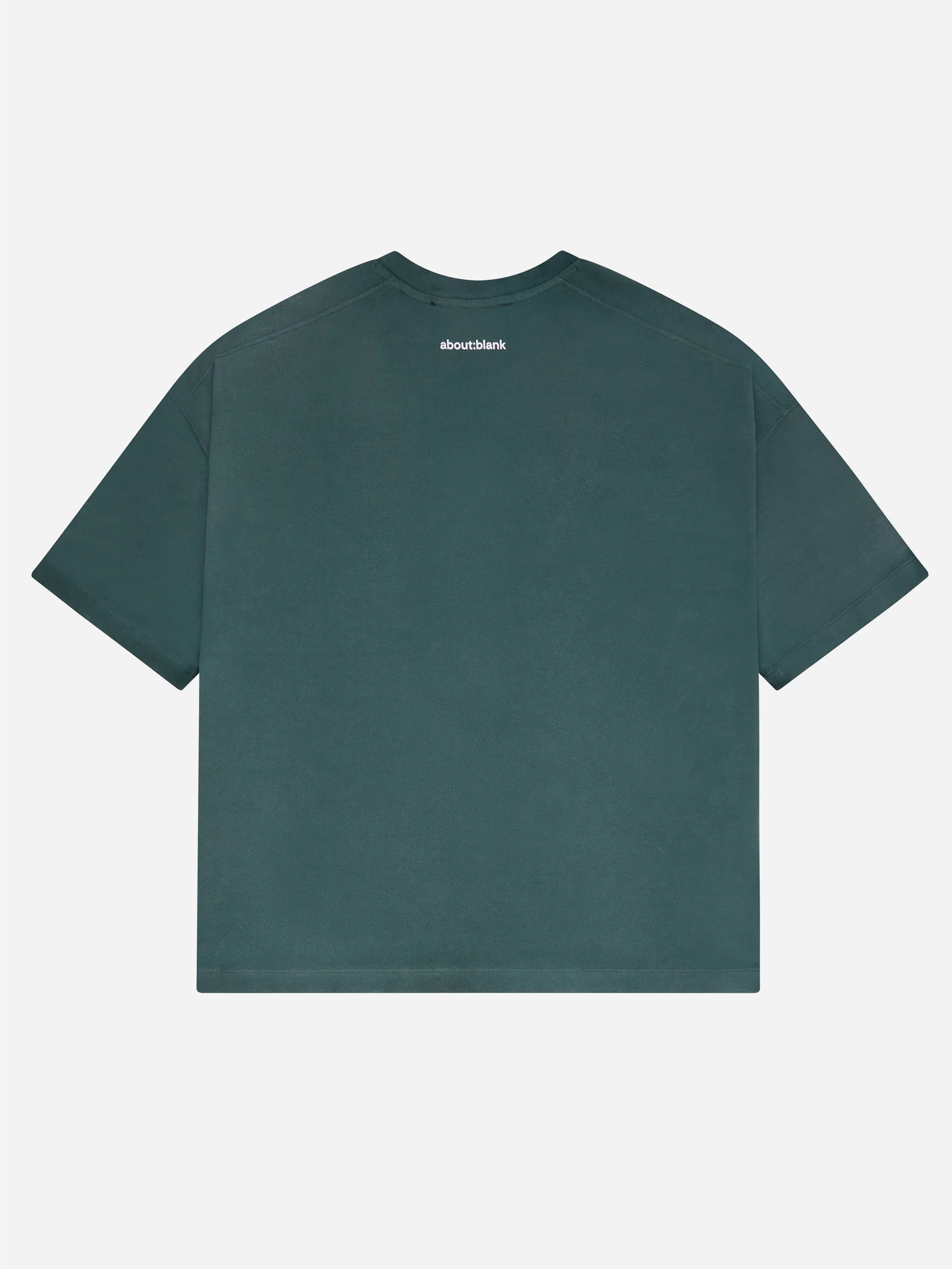 about:blank Discharge T-Shirt - Epsom Green - Image 4