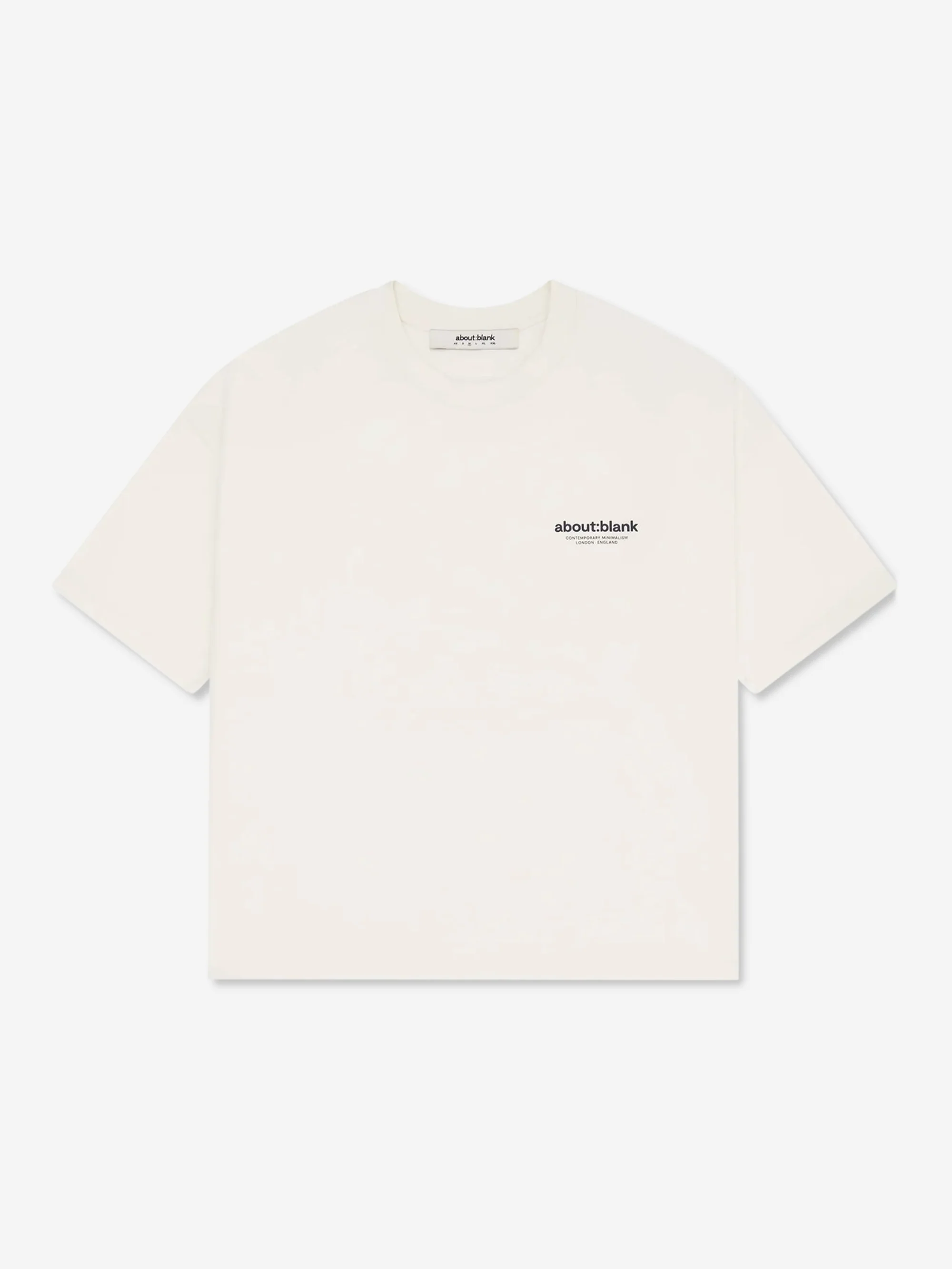 about:blank Emblem T-Shirt - Oat