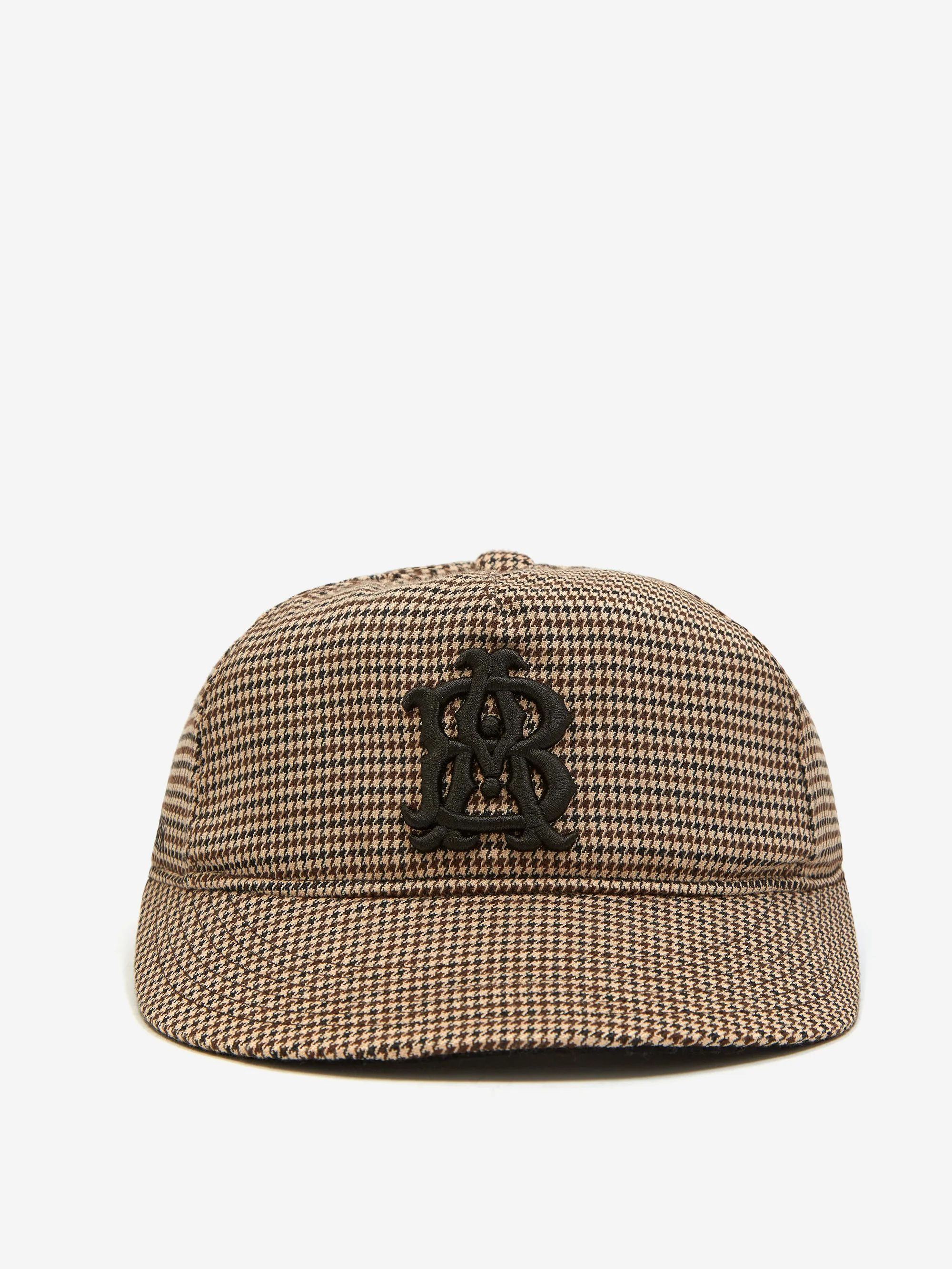 about:blank Monogram Puppy Tooth Cap - Brown/Sand - Image 4