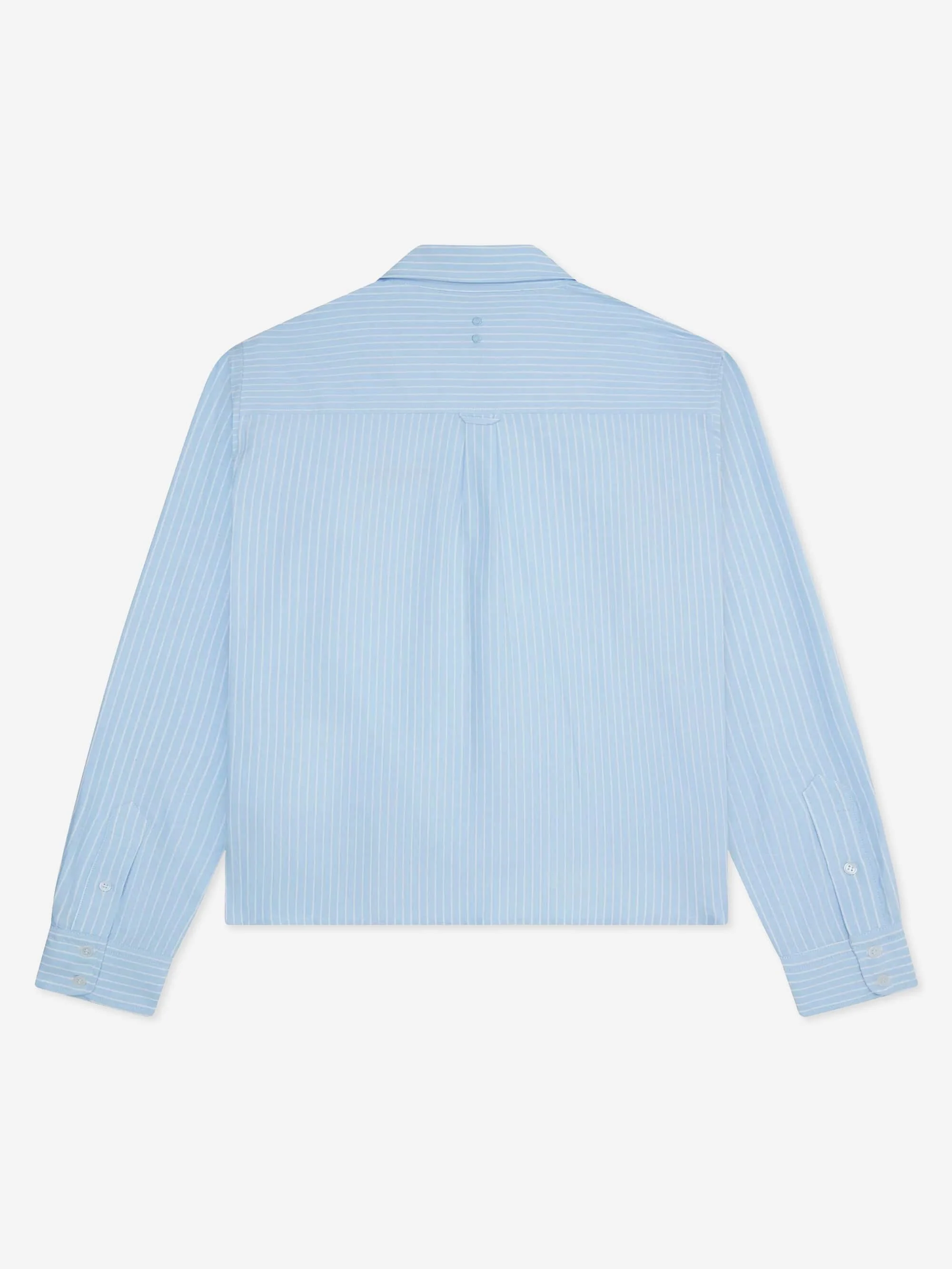 about:blank Oxford Script Shirt - Blue/White - Image 2