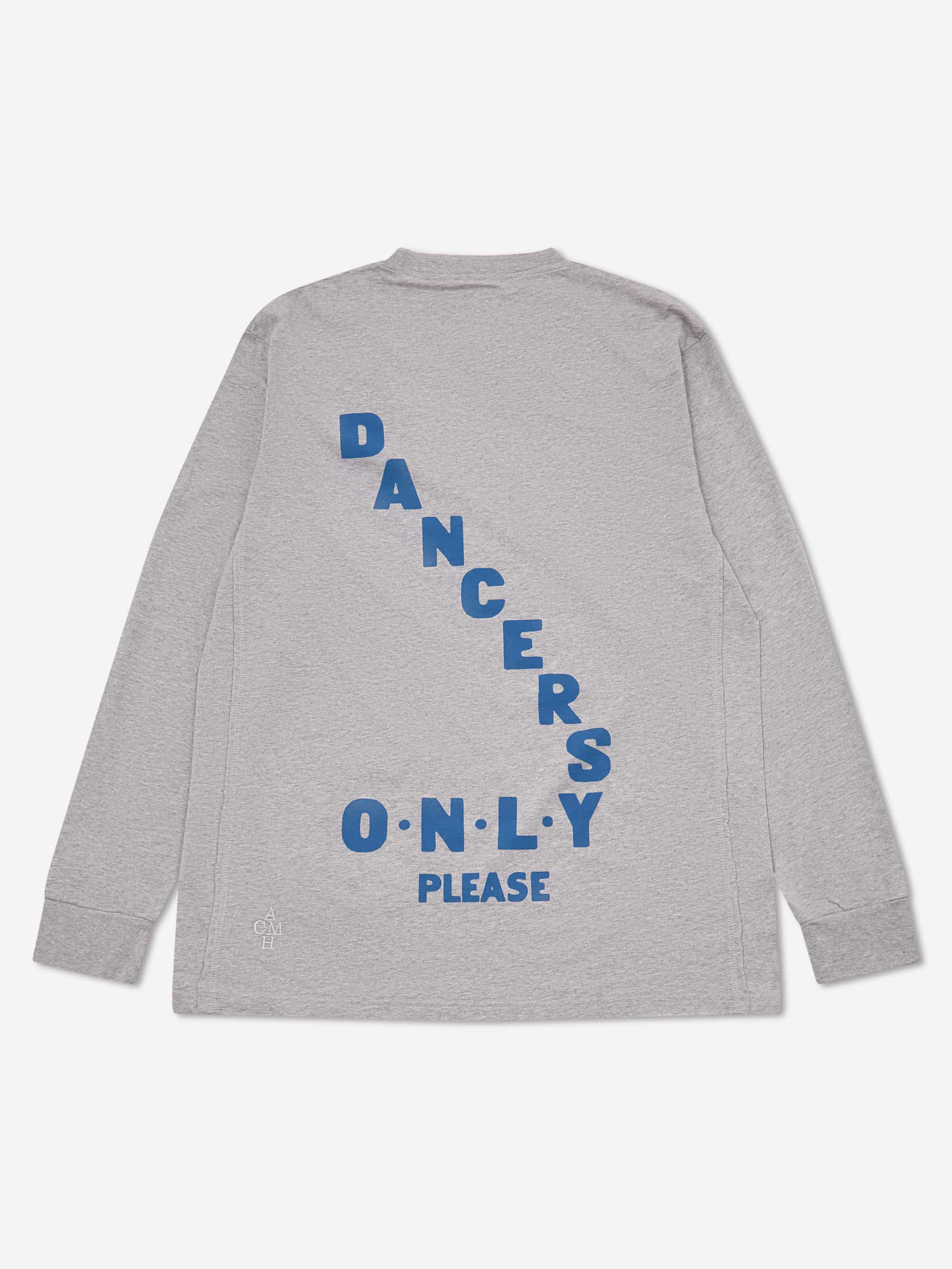 ACHM By Magic Castles Dancers Only Longsleeve Tee - Grey Marl - Image 3