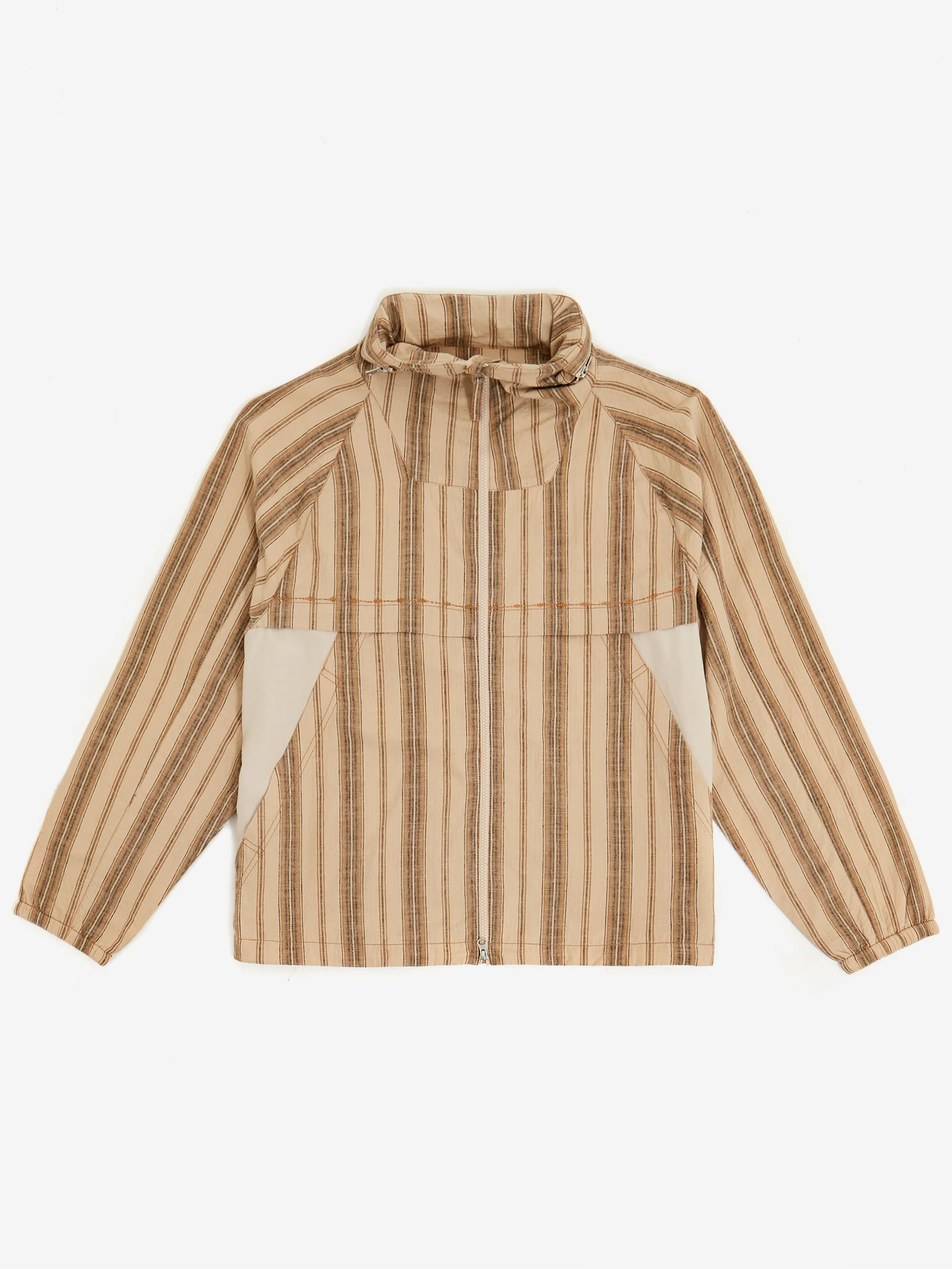 ACMH by Magic Castles Beyond Zip Through Jacket - Beige Stripe