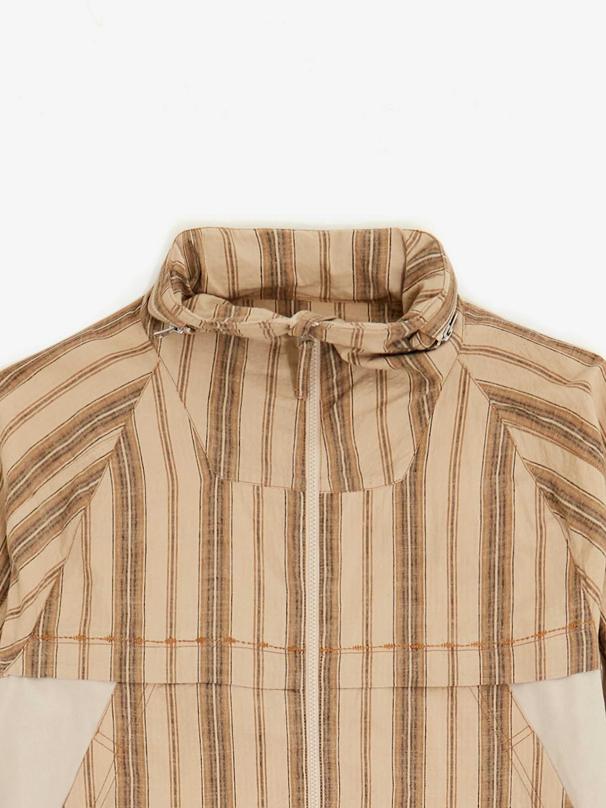 ACMH by Magic Castles Beyond Zip Through Jacket - Beige Stripe - Image 5