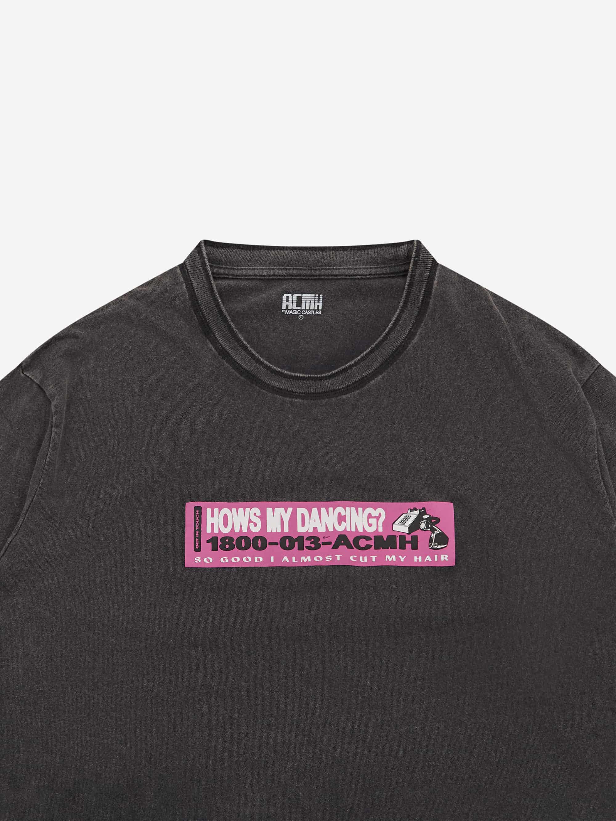 ACMH By Magic Castles Dancers Long Sleeve Tee - Vintage Black - Image 2