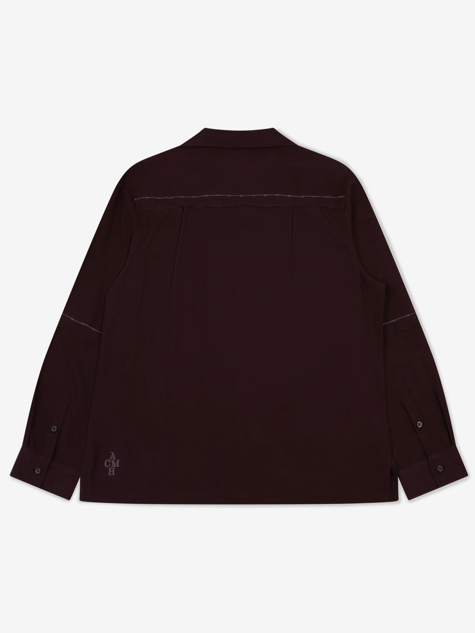 ACMH by Magic Castles Fray Shirt - Aubergine - Image 3