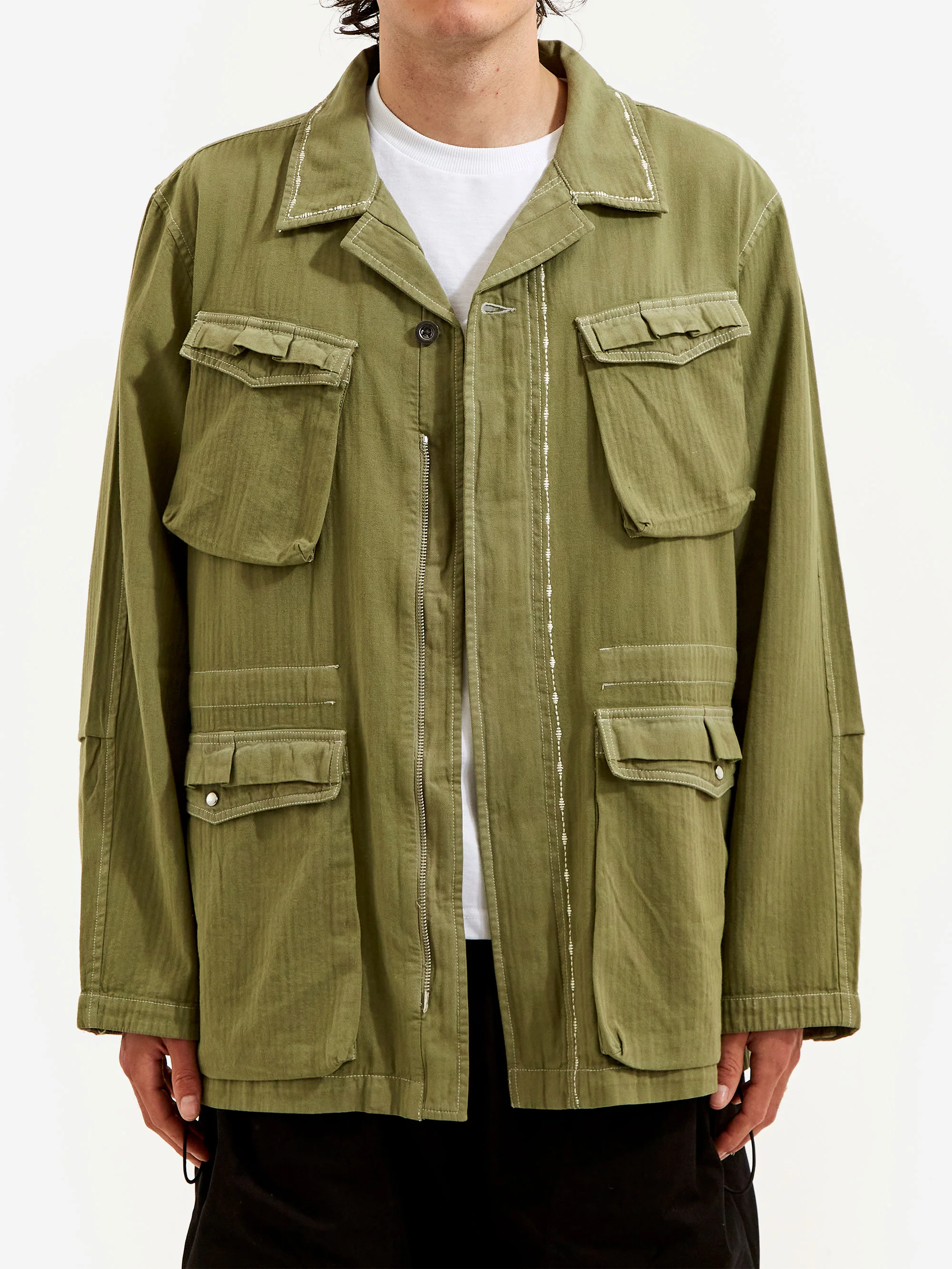 ACMH by Magic Castles Richmond Field Jacket - Khaki - Image 2