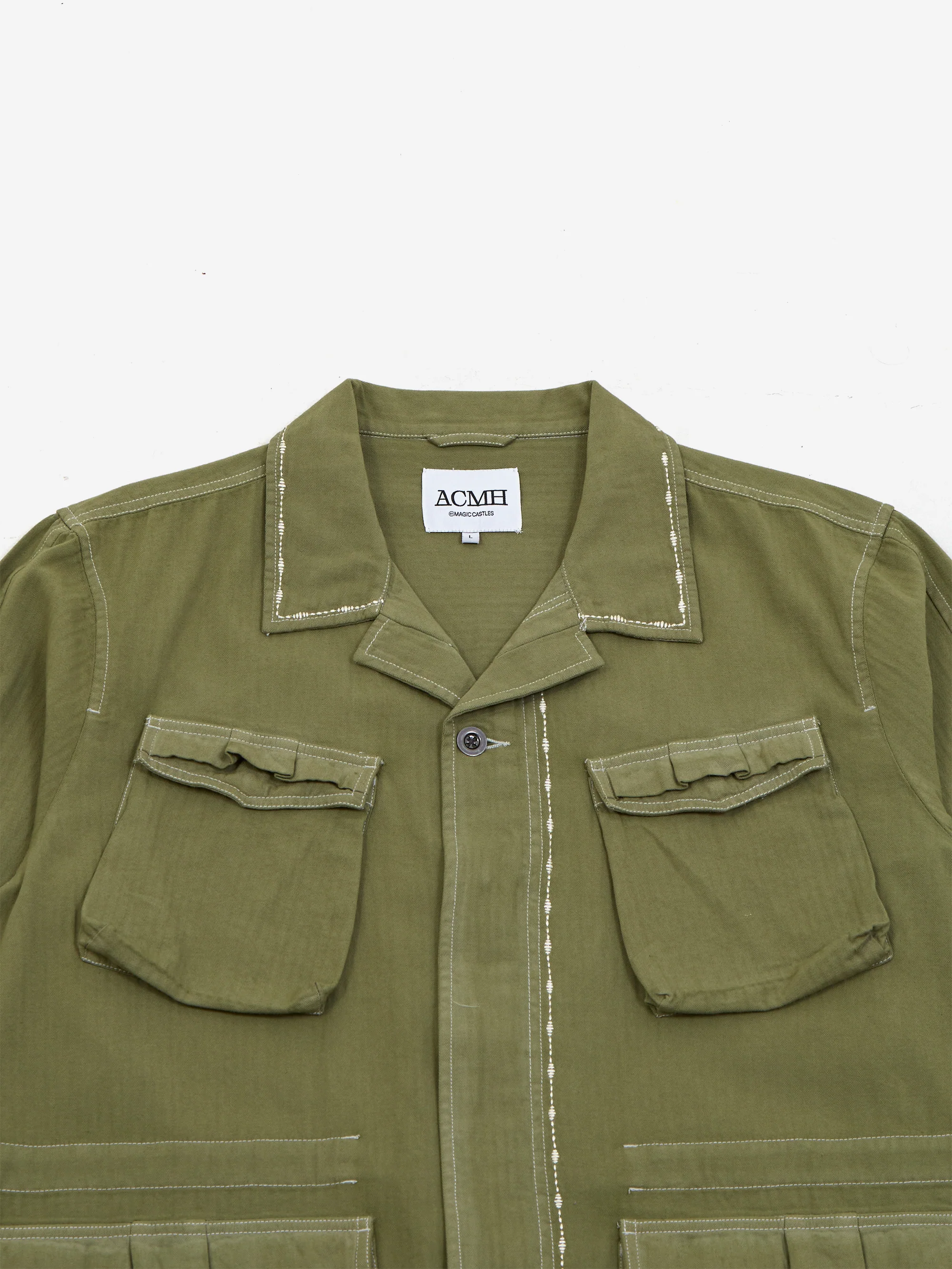 ACMH by Magic Castles Richmond Field Jacket - Khaki - Image 4