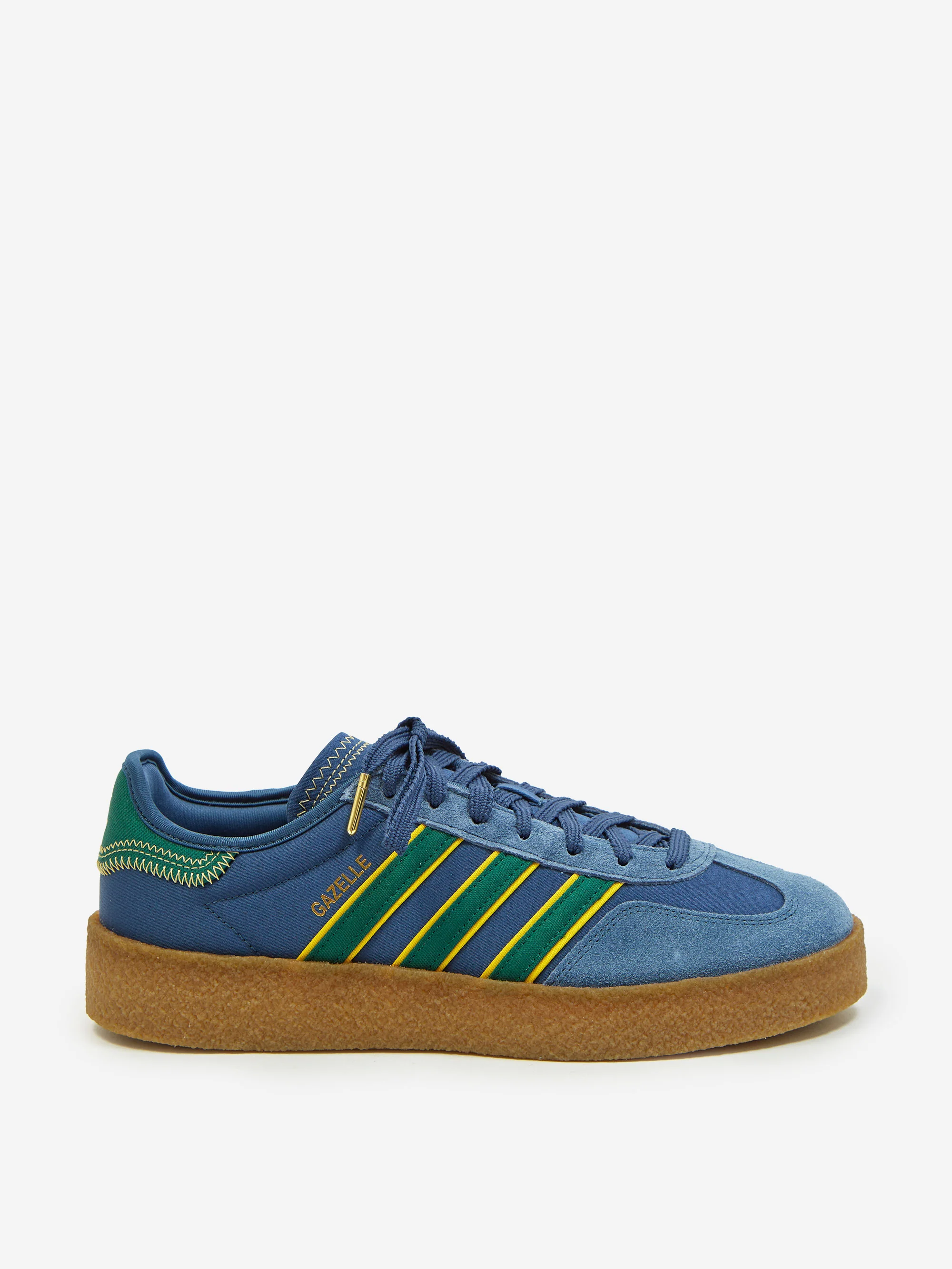 Adidas Gazelle Crepe x Clot By Edison Chen - Night Marine/Hazel Yellow