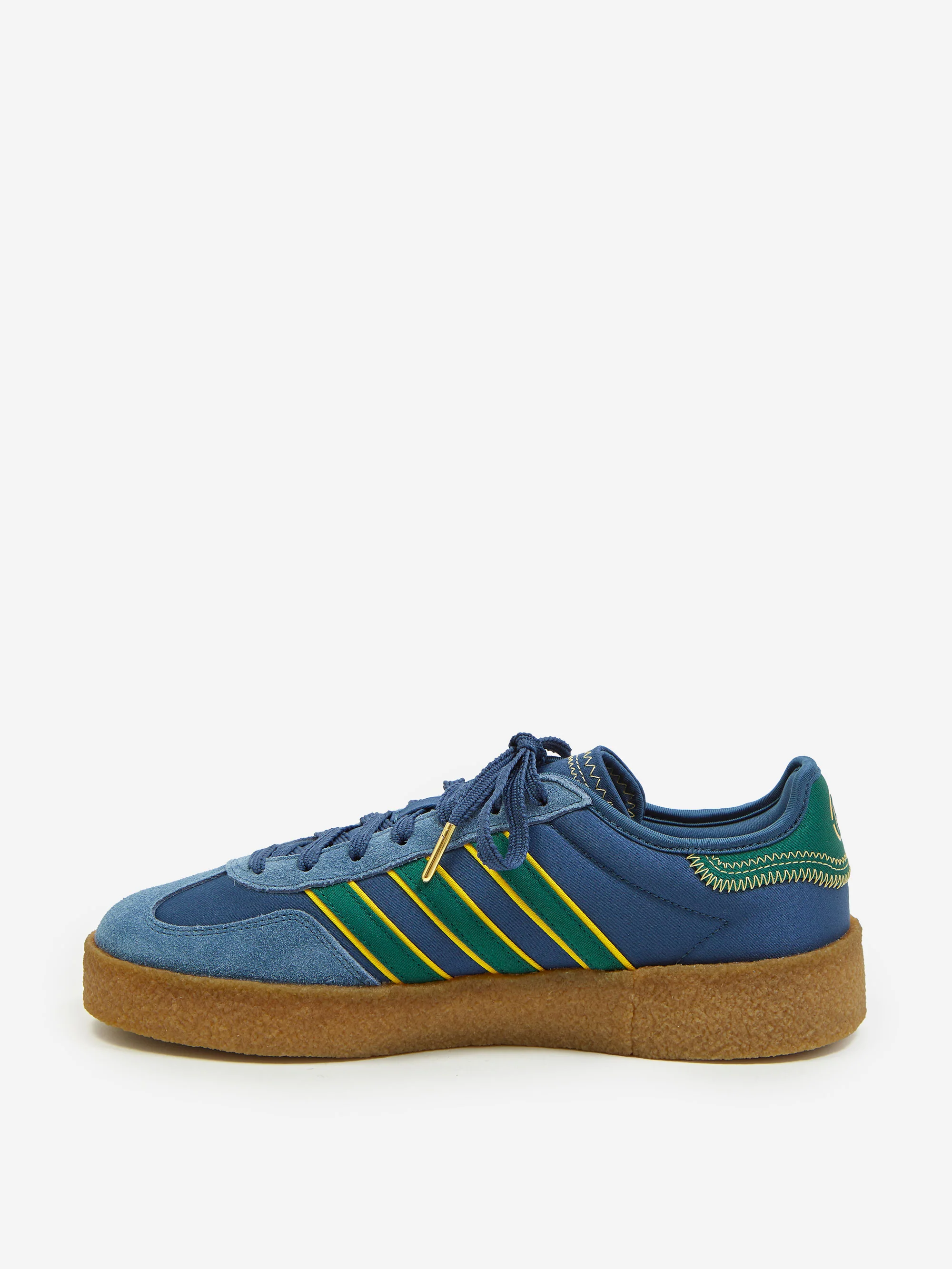 Adidas Gazelle Crepe x Clot By Edison Chen - Night Marine/Hazel Yellow - Image 4