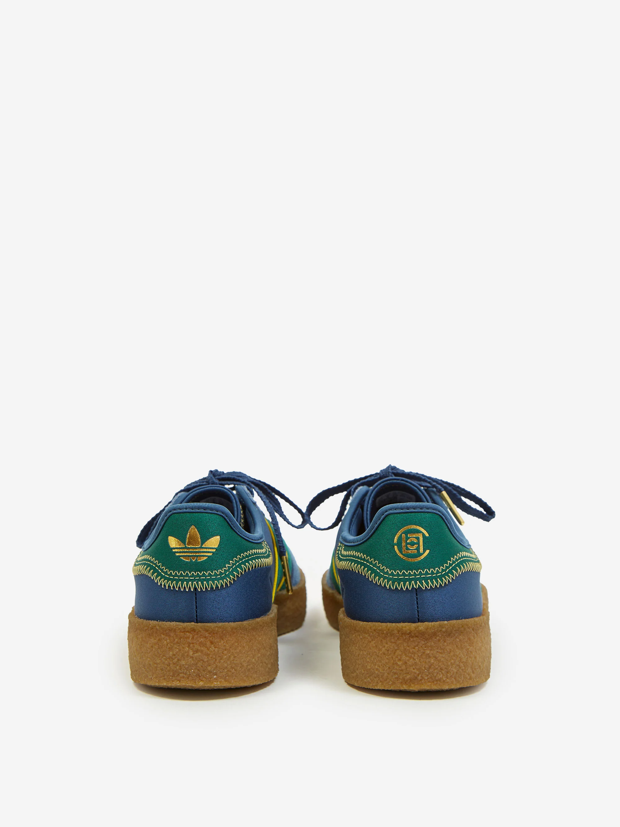 Adidas Gazelle Crepe x Clot By Edison Chen - Night Marine/Hazel Yellow - Image 6