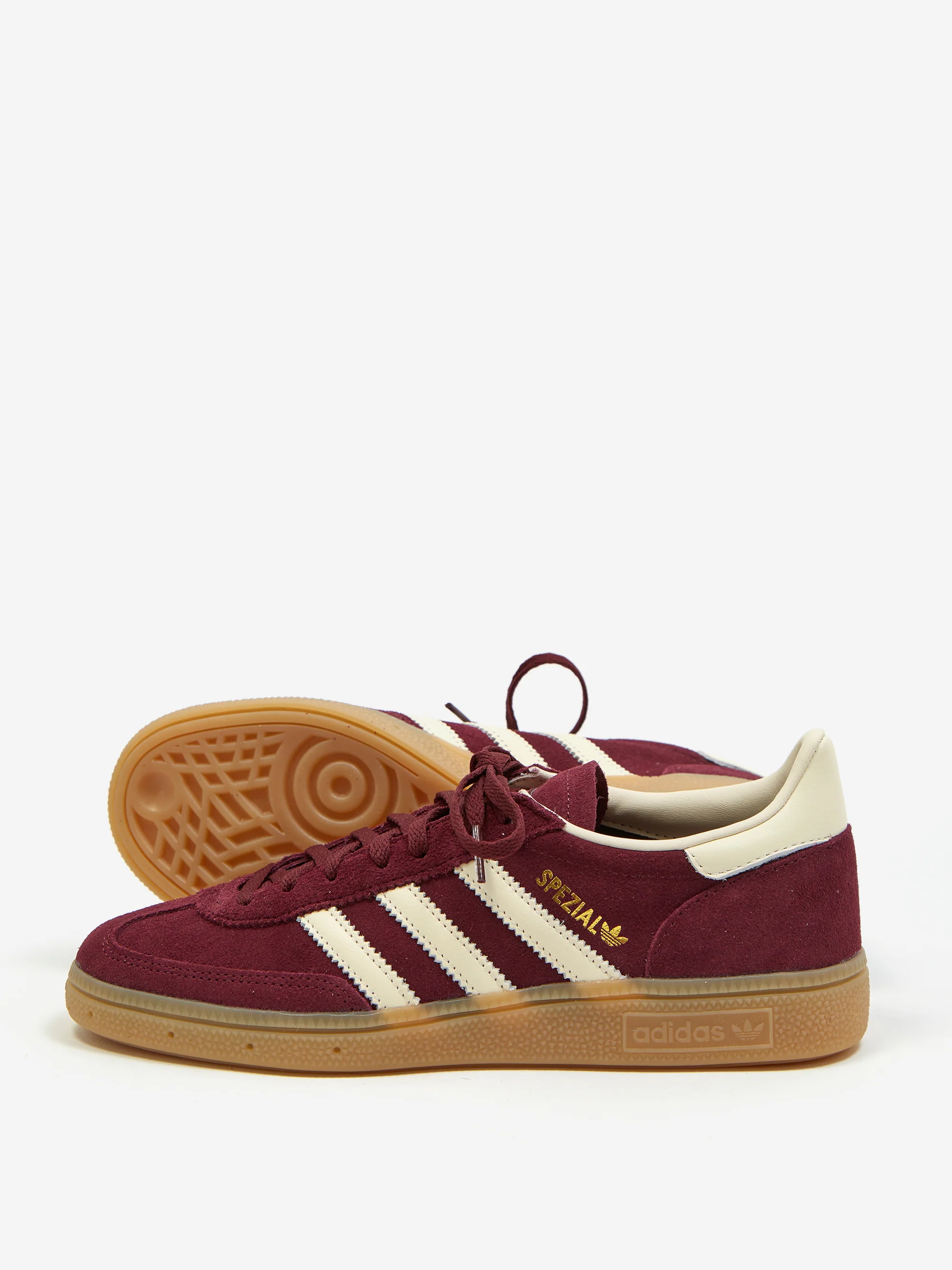 Adidas Handball Spezial – Maroon/Crew White/Gold Metallic - Image 6