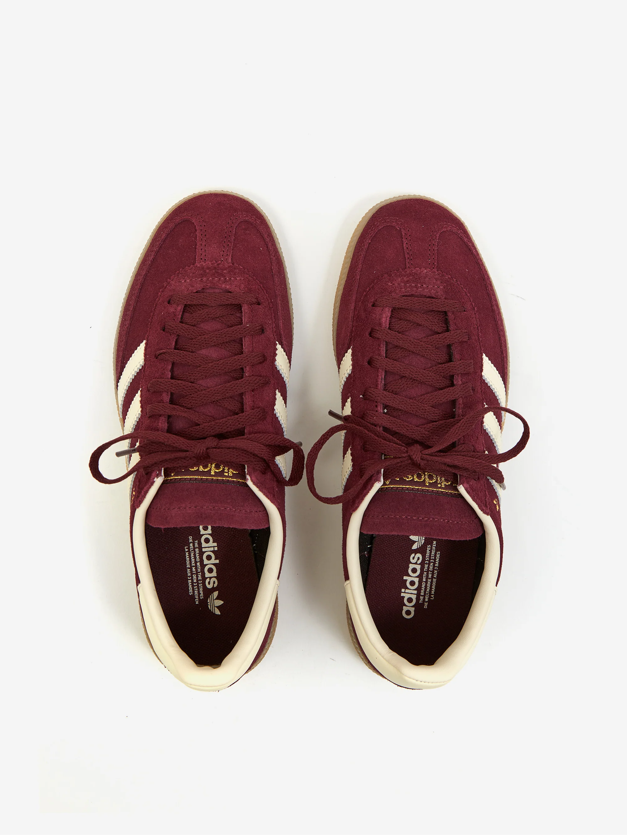 Adidas Handball Spezial – Maroon/Crew White/Gold Metallic - Image 7