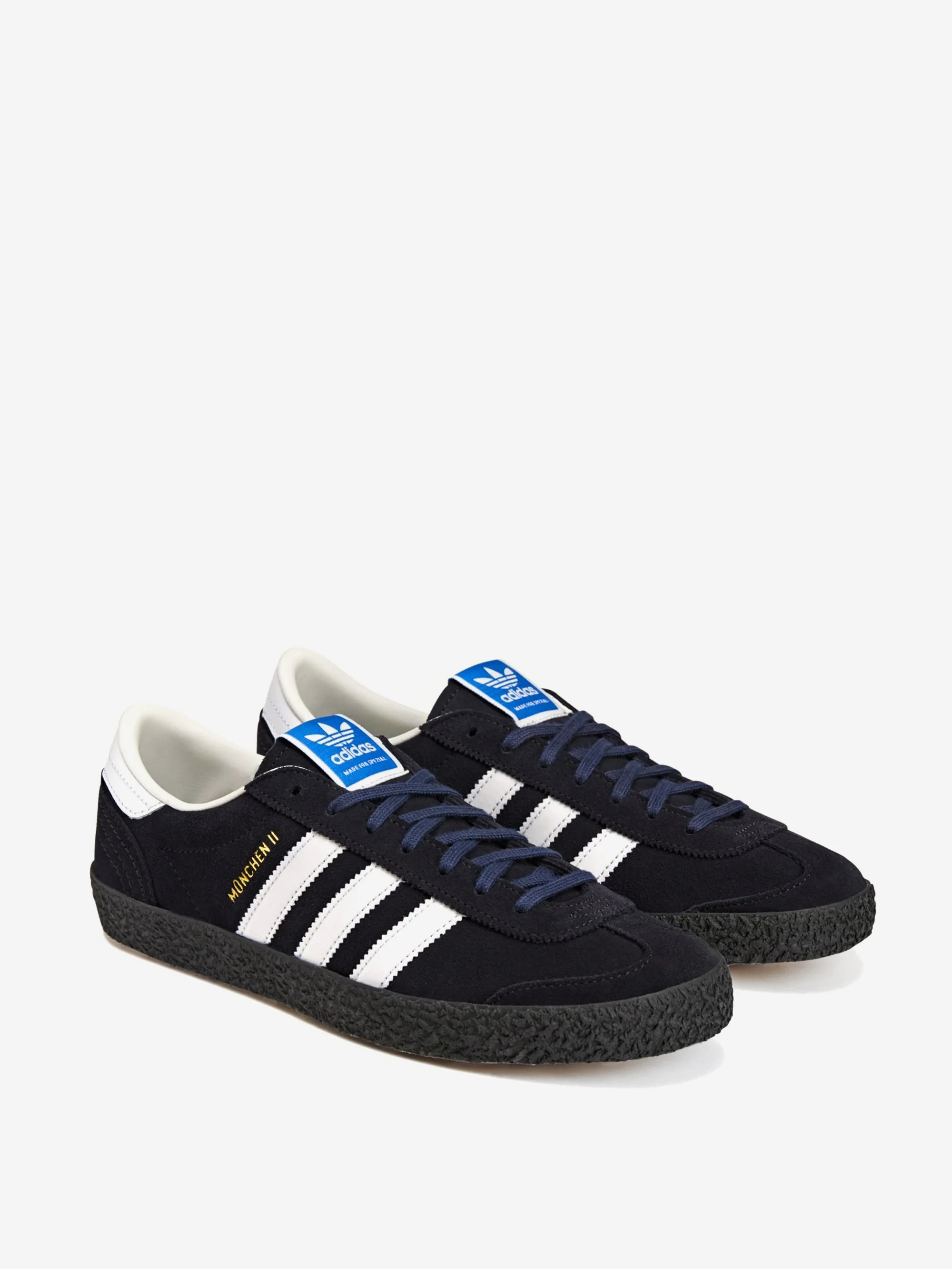 Adidas SPZL Munchen II - Core Black/Gum - Image 2