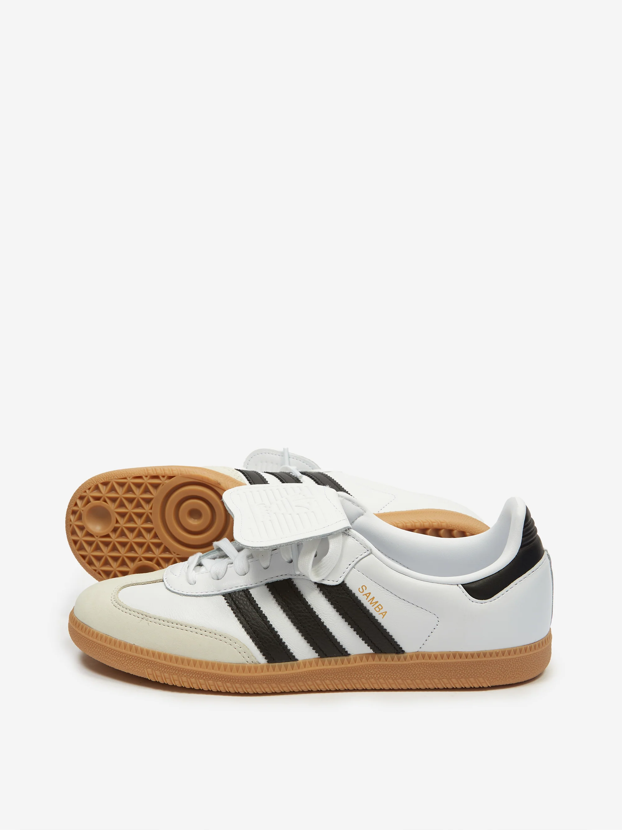 Adidas Samba LT - Future White/Core Black/Gold Metallic - Image 7
