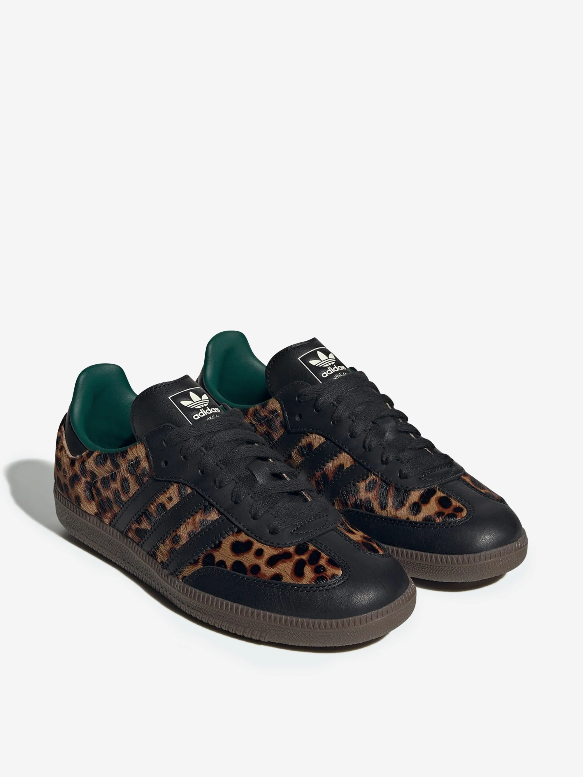 Adidas Samba OG W - Core Black/Collegiate Green/Cream White - Image 2