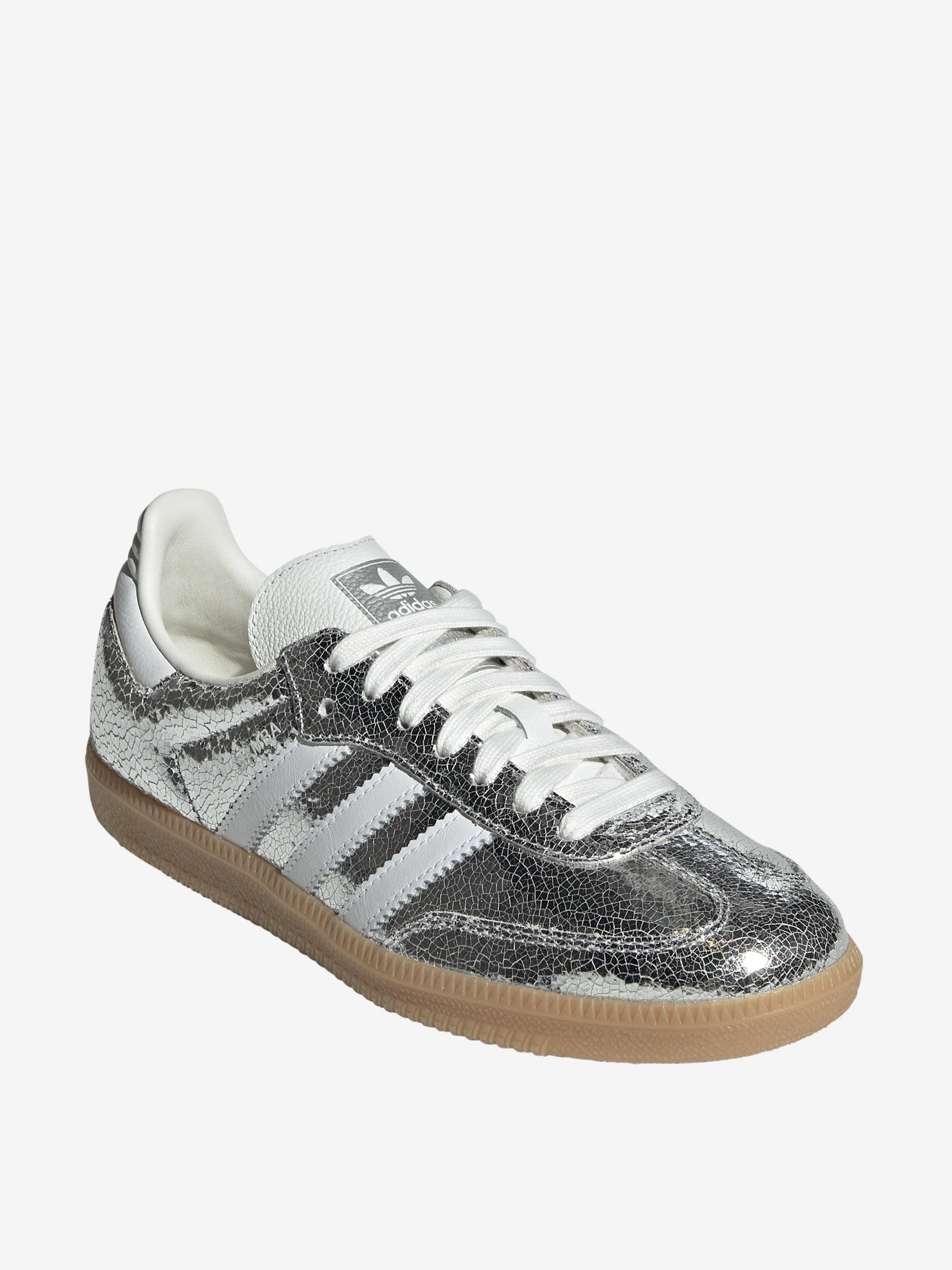 Adidas Samba OG W - Silver Metallic/Future White/Crew White - Image 2