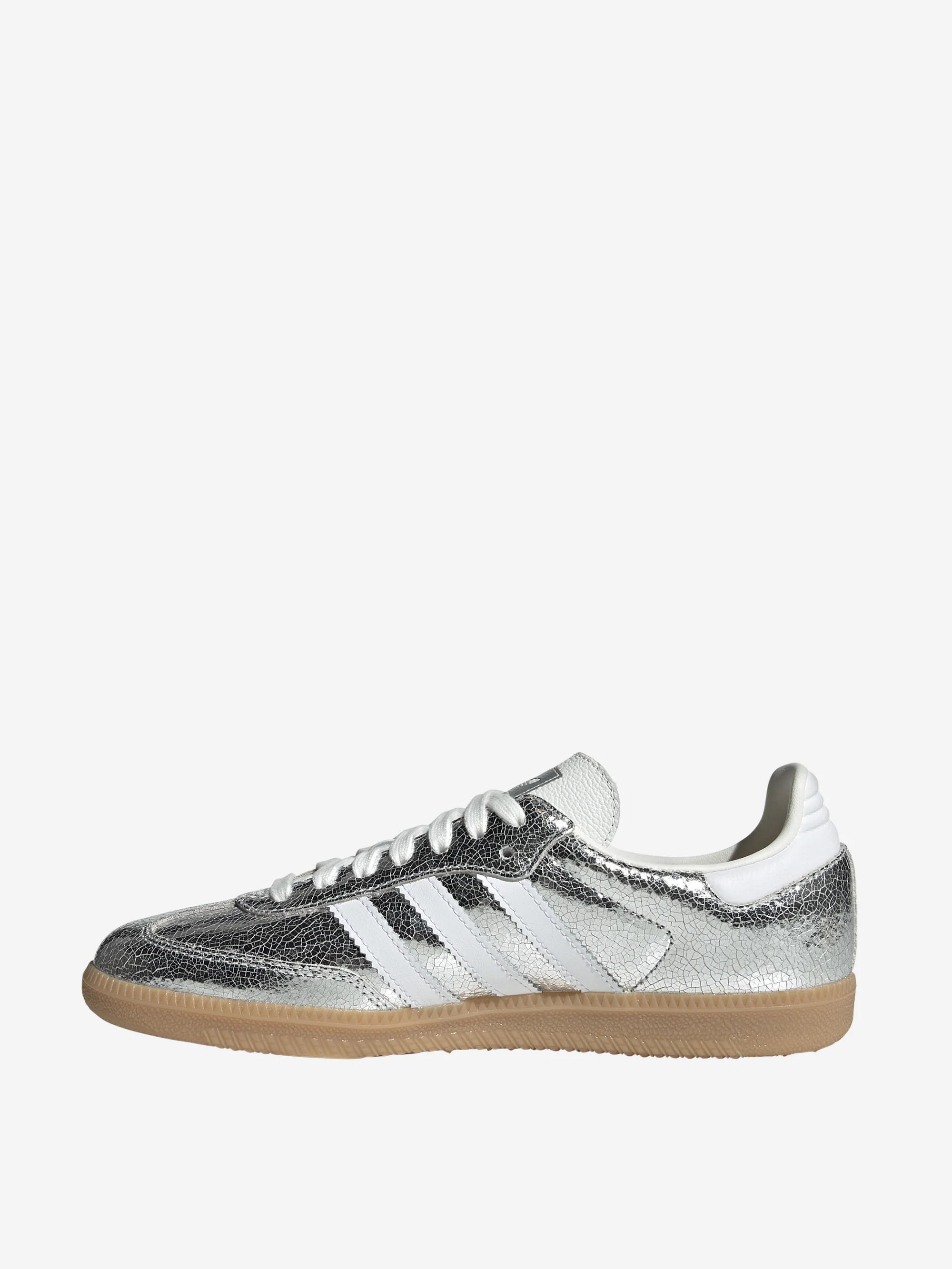 Adidas Samba OG W - Silver Metallic/Future White/Crew White - Image 6