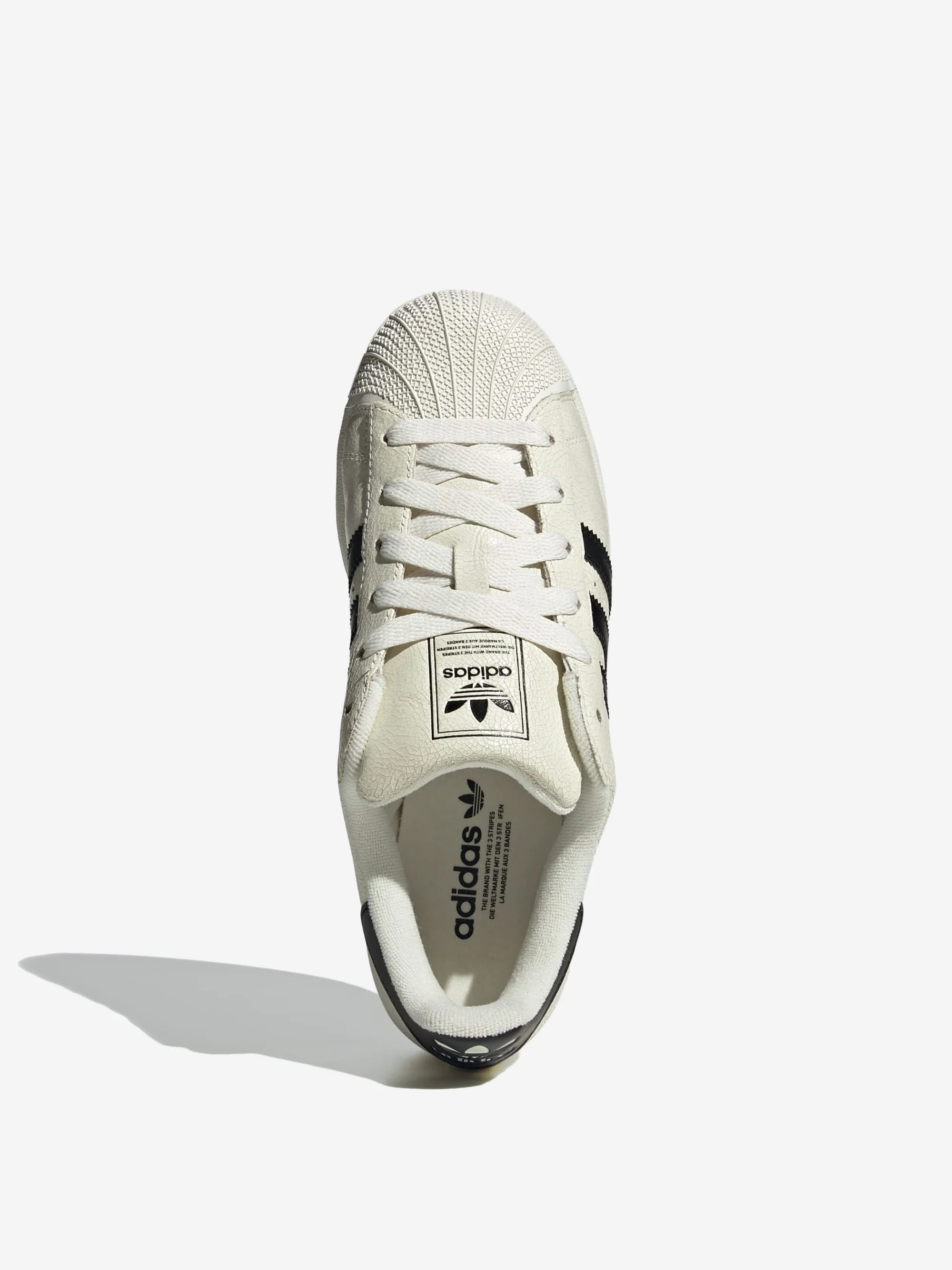Adidas Superstar II W - Off White/Core Black/Off White JS4013 - Image 5