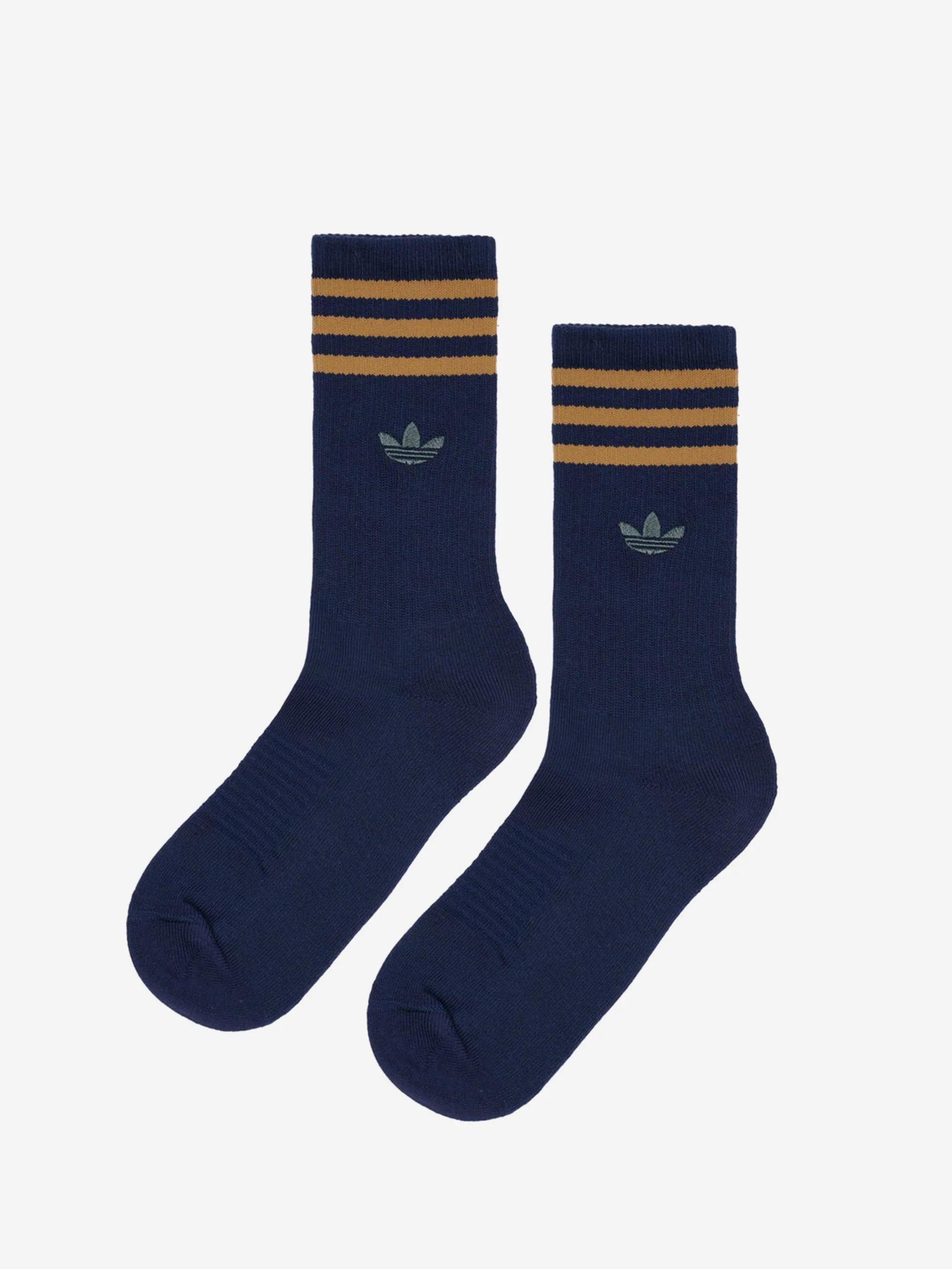 Adidas X Brain Dead Sock - Collegiate Navy/Brown Desert/Amazon Green - Image 3