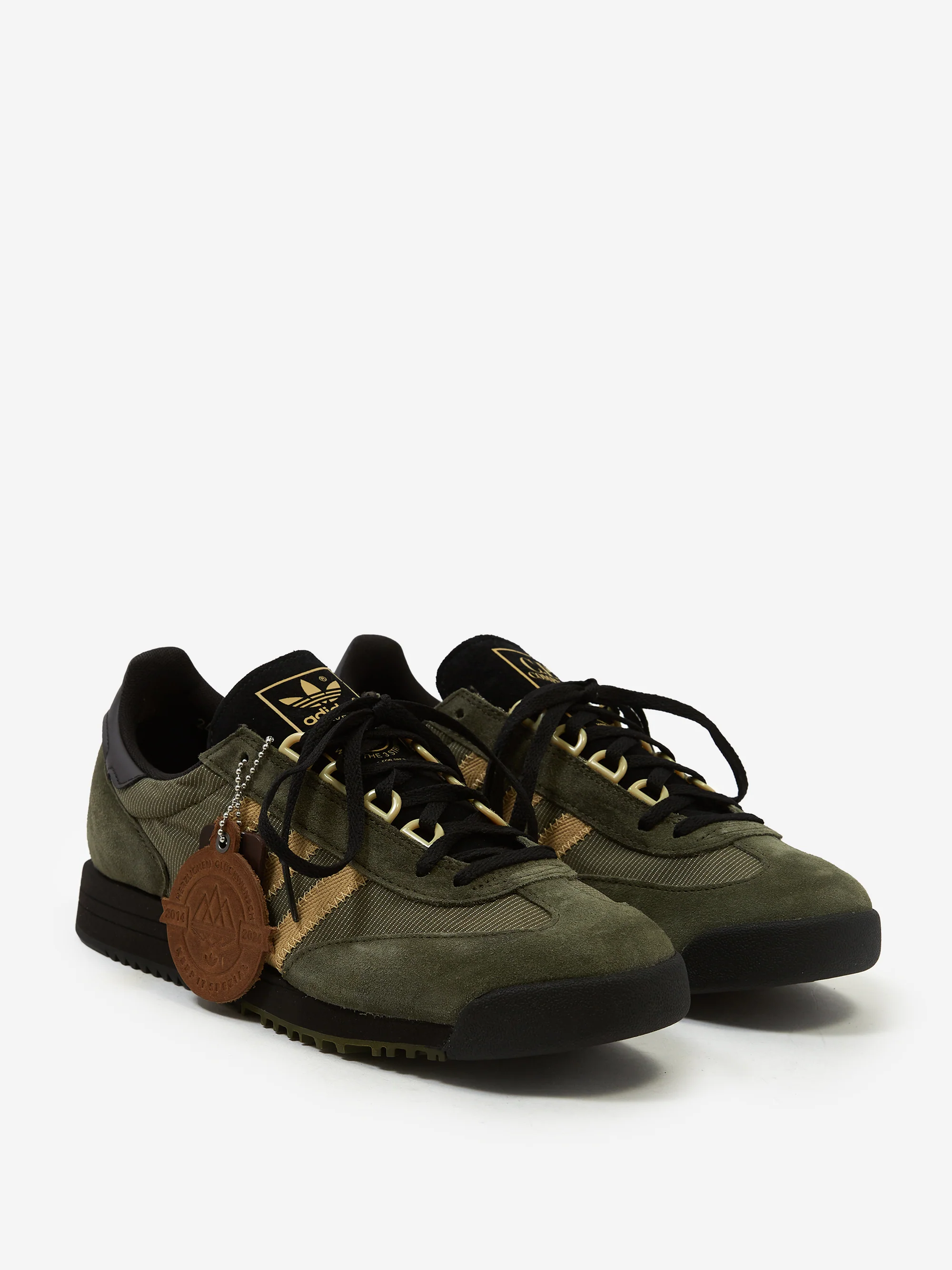 Adidas x C.P. Company SL83 SPZL - Dust Green/Sand/Night Cargo - Image 2