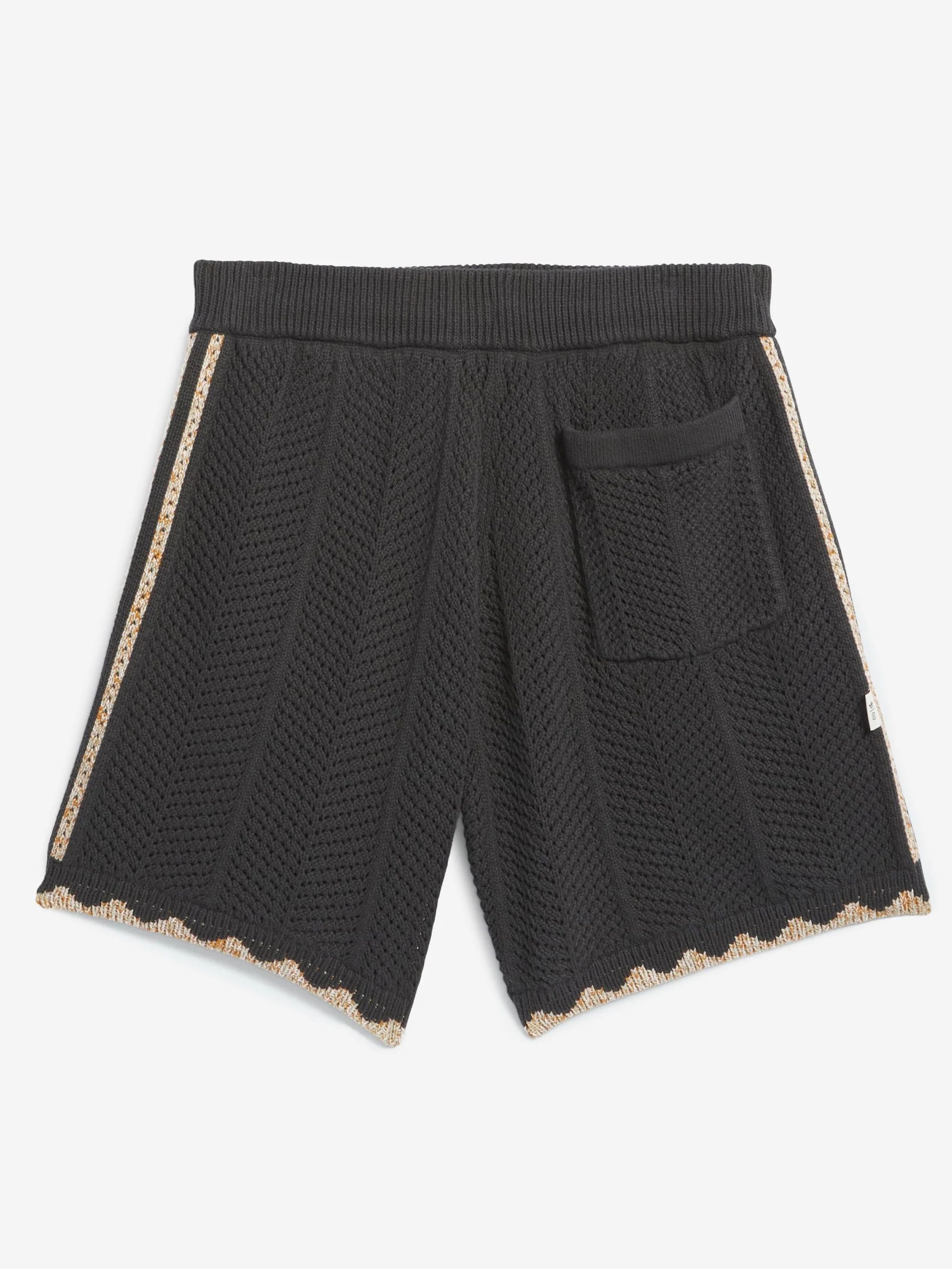 Adidas x Clot Knit Short - Carbon - Image 2