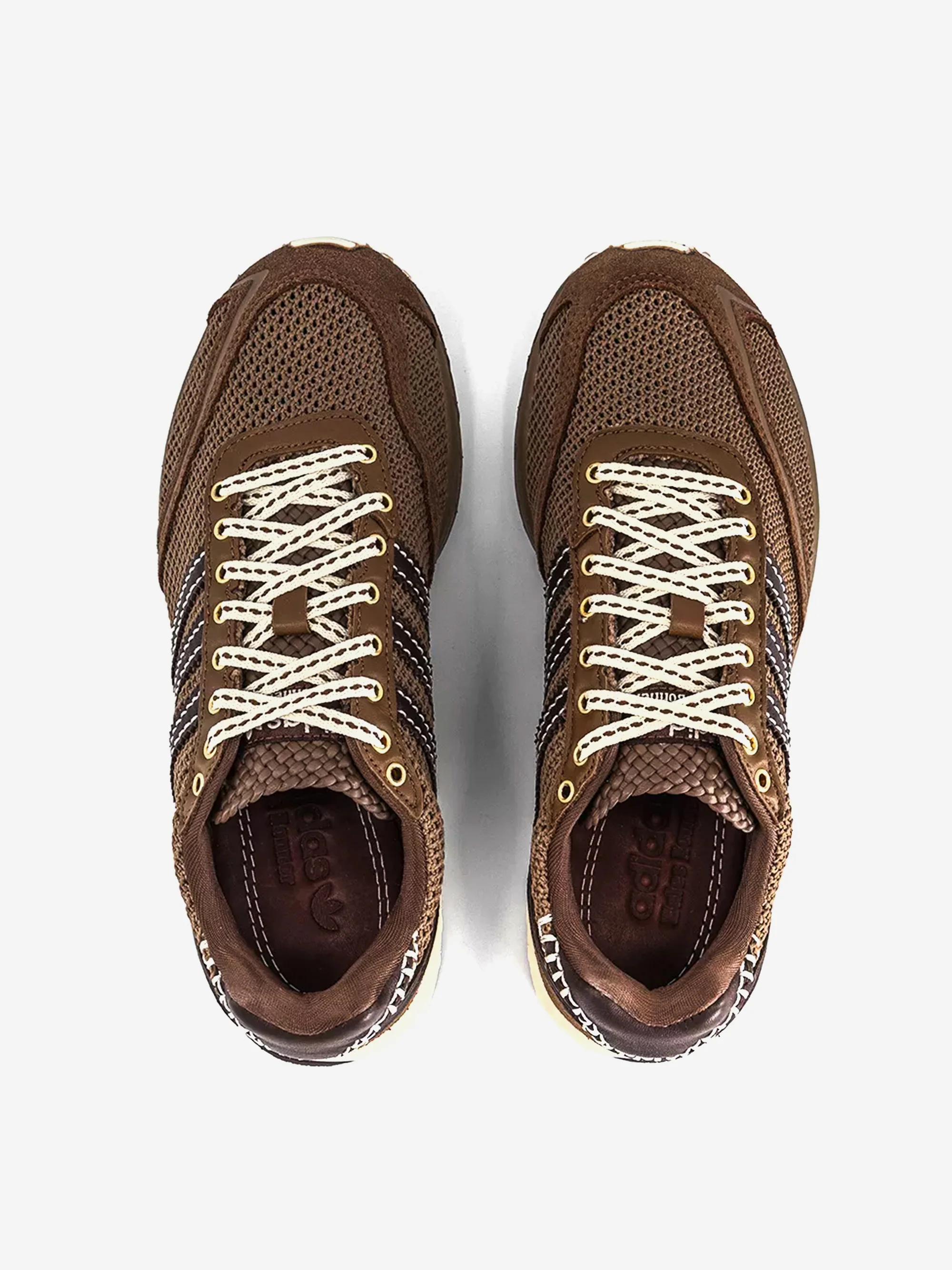 Adidas x Wales Bonner Adizero Adios Mesh - Auburn/Crew White/Wonder Quartz - Image 3