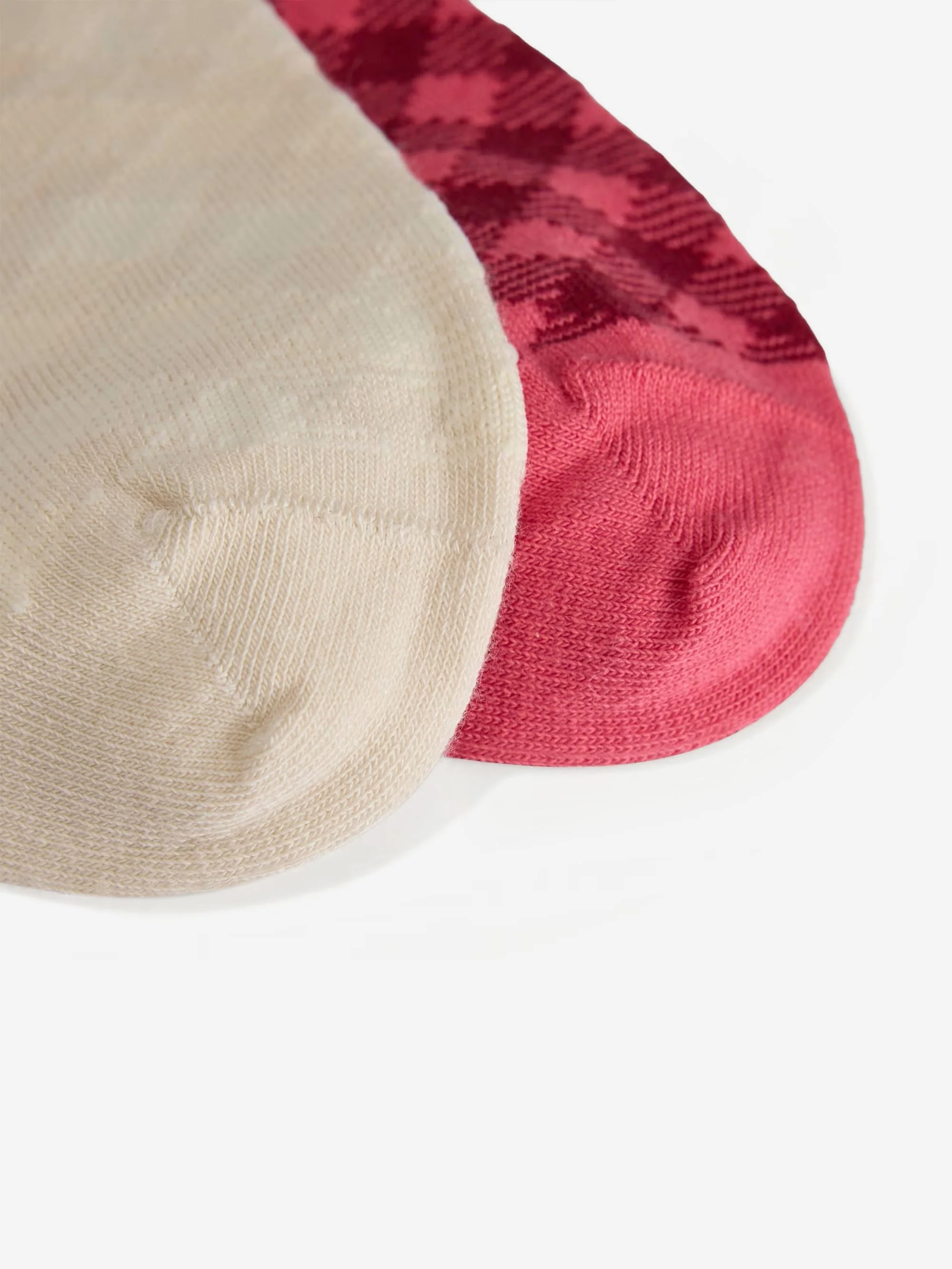 Adidas x Wales Bonner Check Sock - Craft Pink/Bliss - Image 3