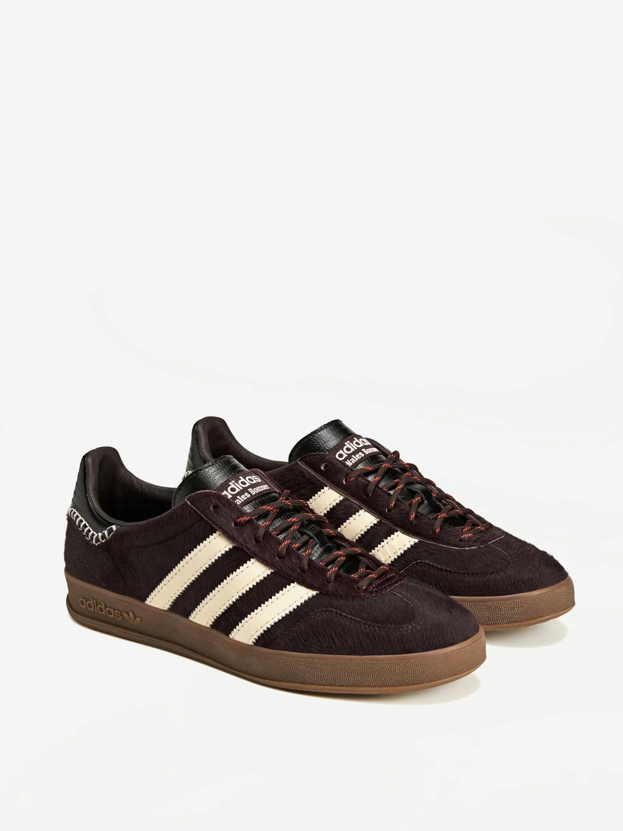 Adidas x Wales Bonner Gazelle Pony - Aurora Coffee/Wonder White/Core Black - Image 2