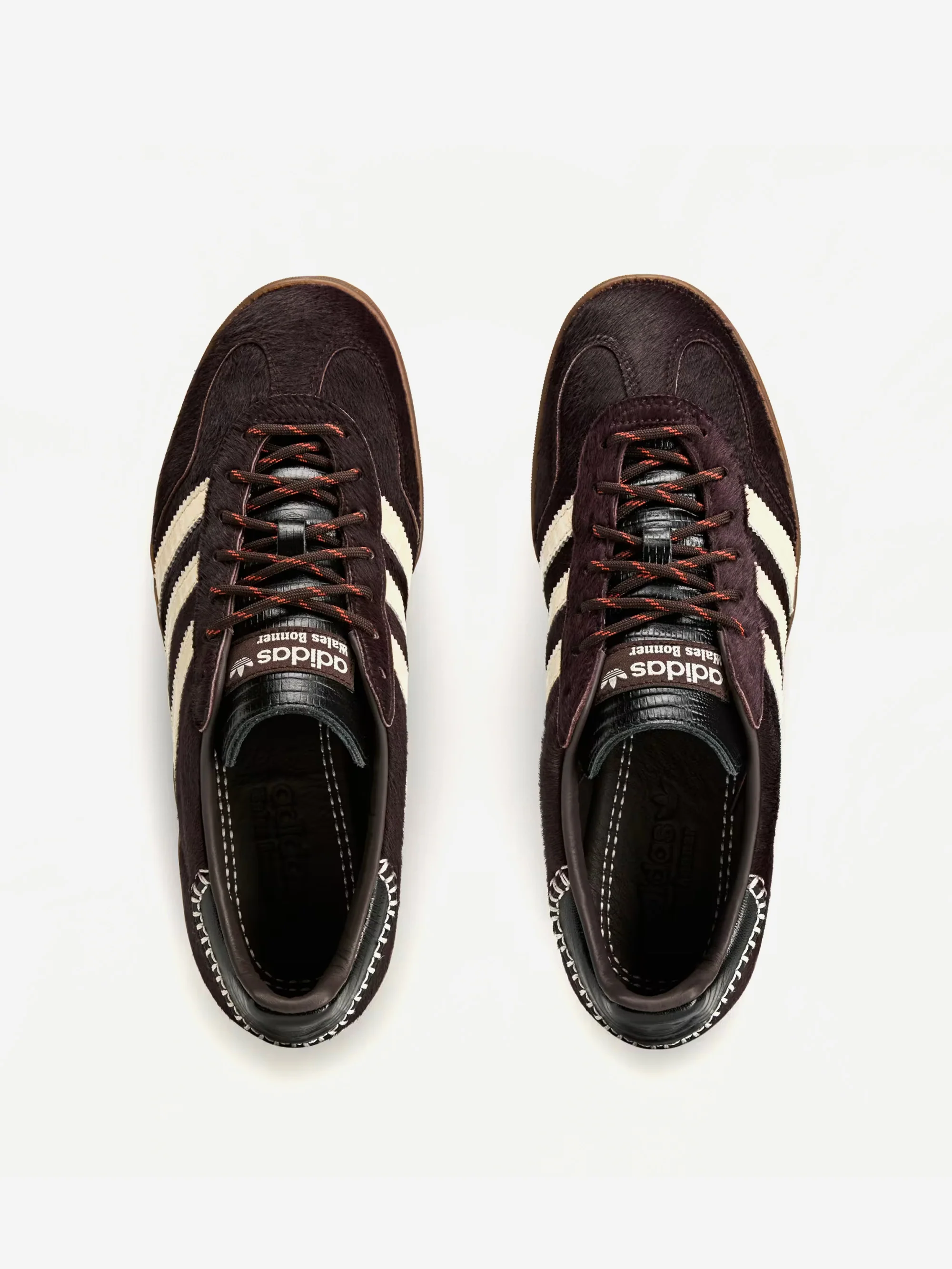 Adidas x Wales Bonner Gazelle Pony - Aurora Coffee/Wonder White/Core Black - Image 3