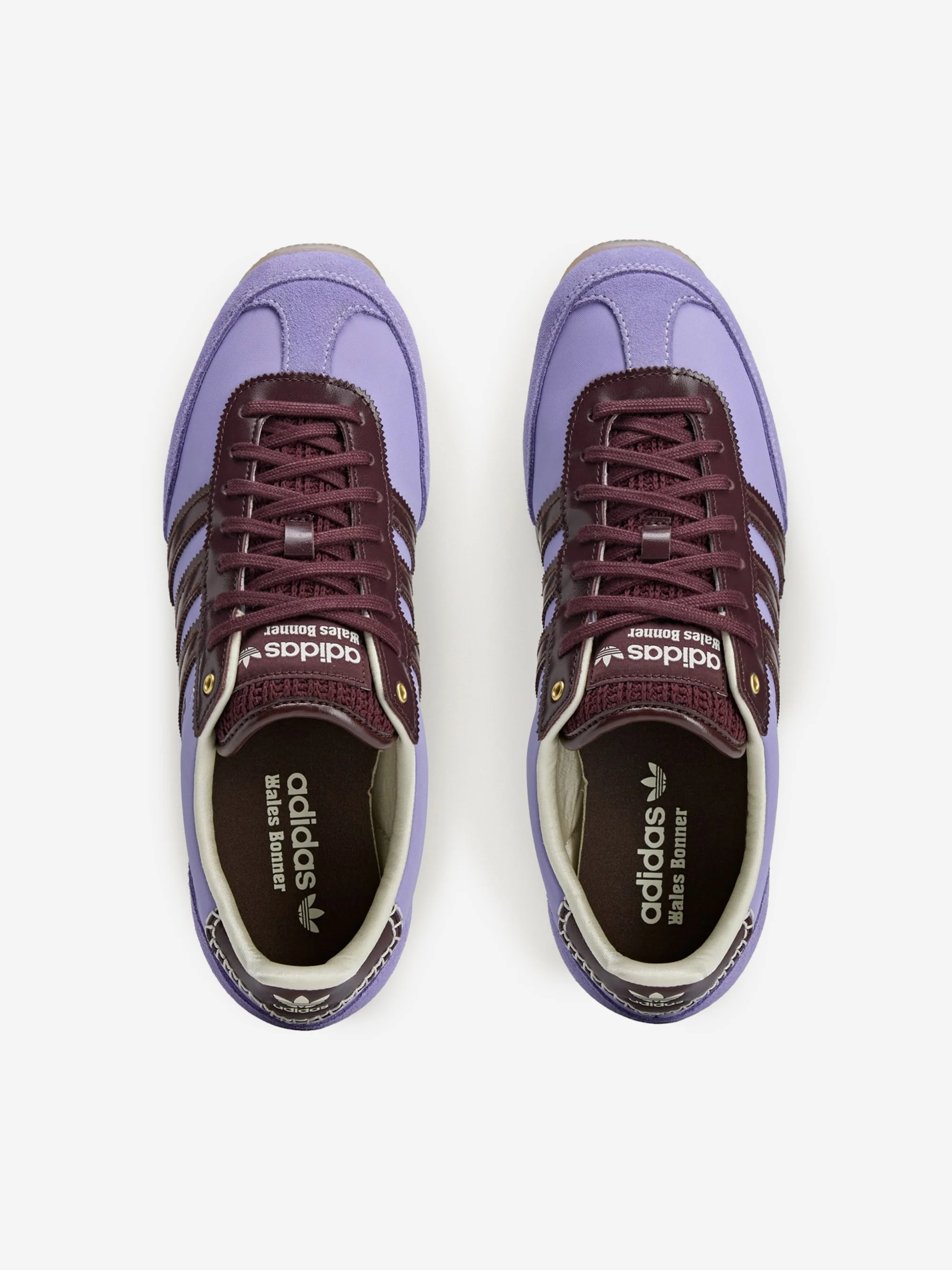 Adidas x Wales Bonner Japan - Cream white/Light purple/Night red - Image 3
