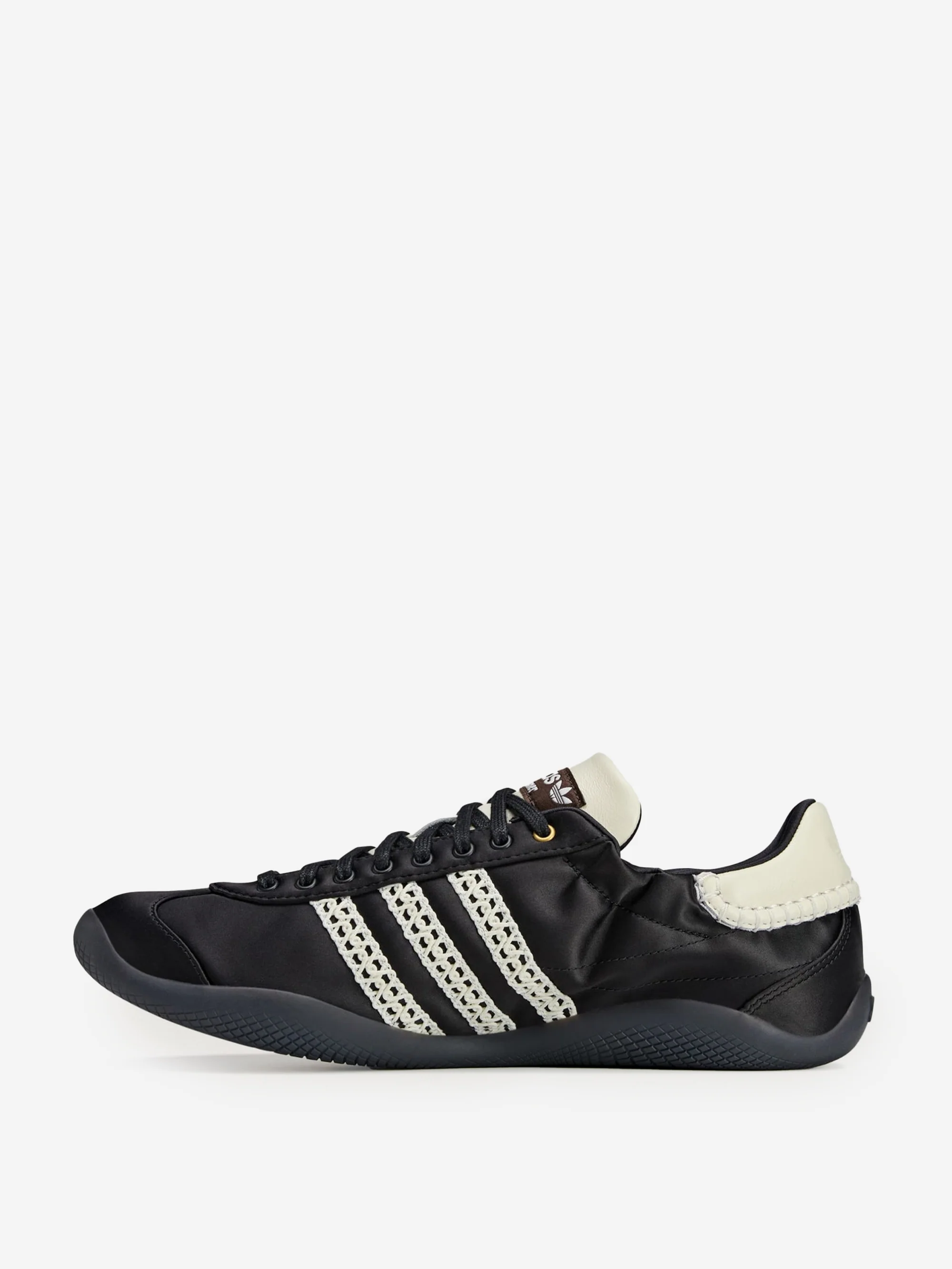 Adidas x Wales Bonner Karintha Lo Satin - Core black/dark brown/cream white - Image 4