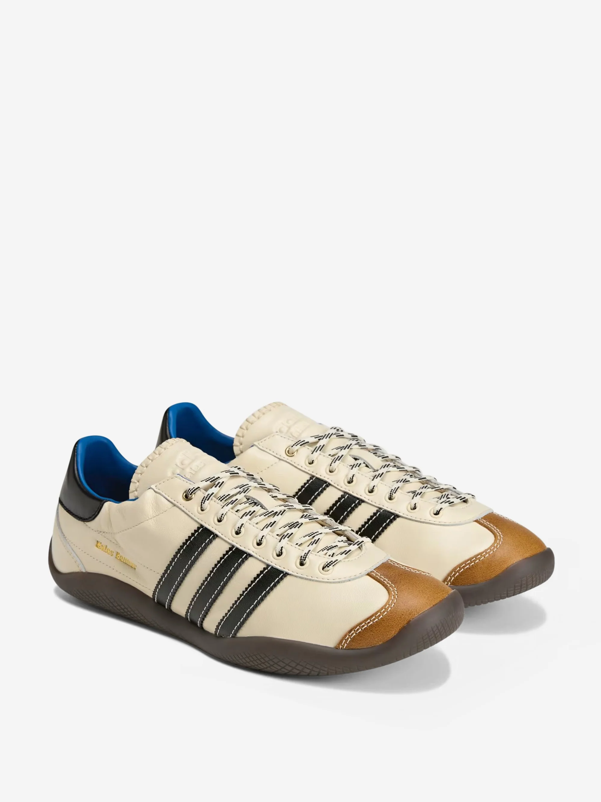 Adidas x Wales Bonner Karintha OG - Wonder White/Core Black/Lush Blue - Image 3