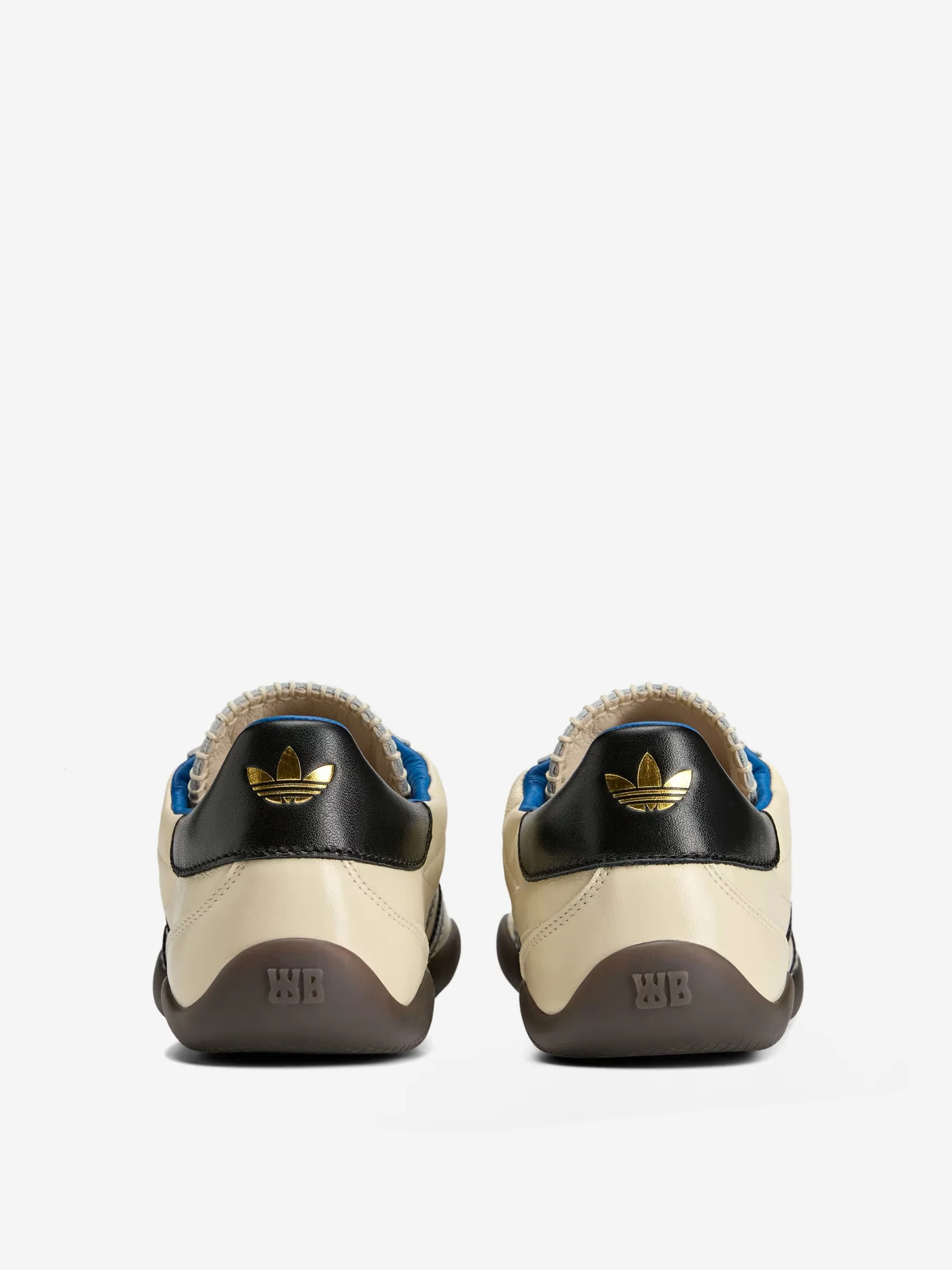 Adidas x Wales Bonner Karintha OG - Wonder White/Core Black/Lush Blue - Image 4