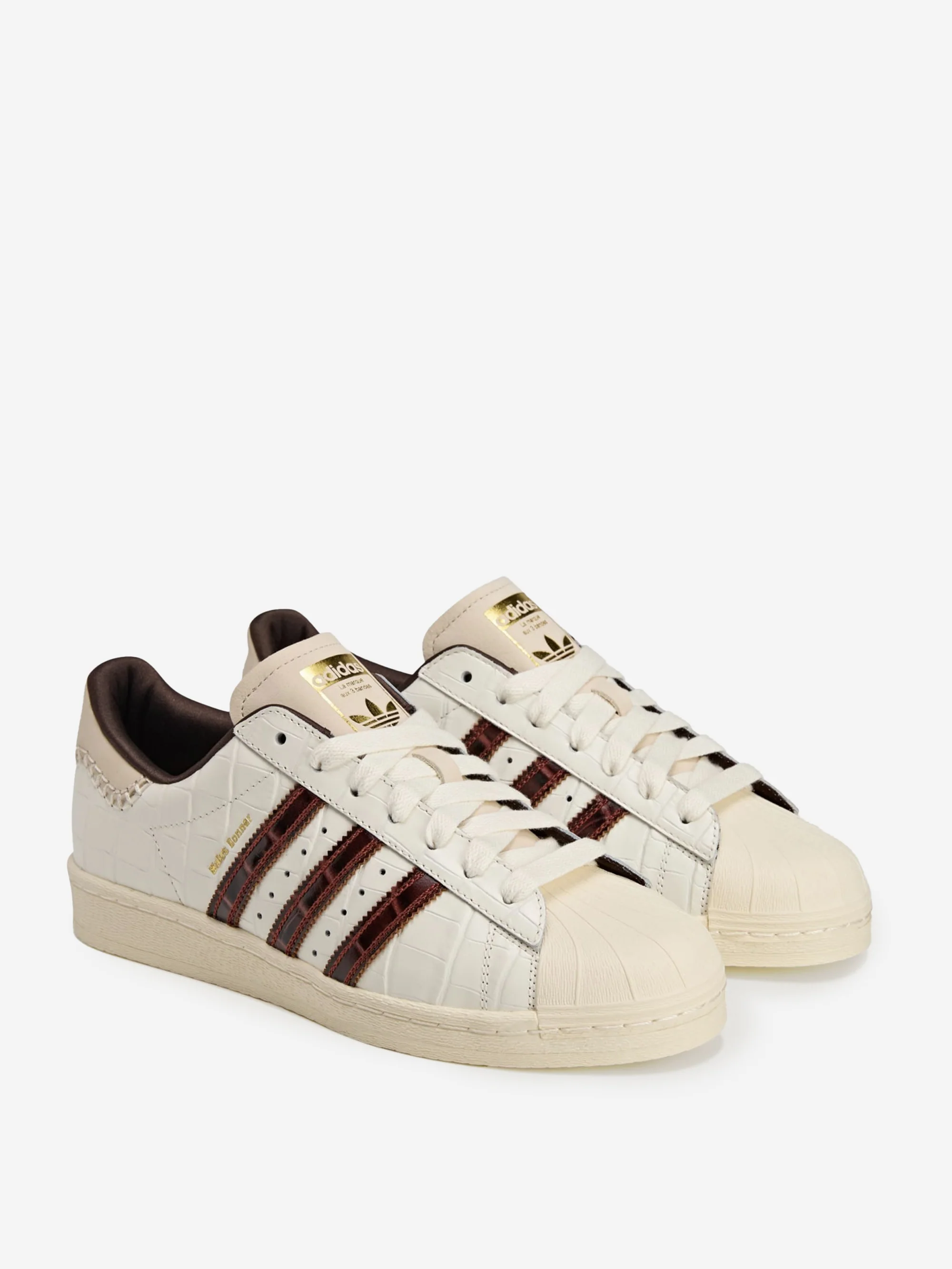Adidas x Wales Bonner Superstar - Wonder white/Fox brown - Image 2