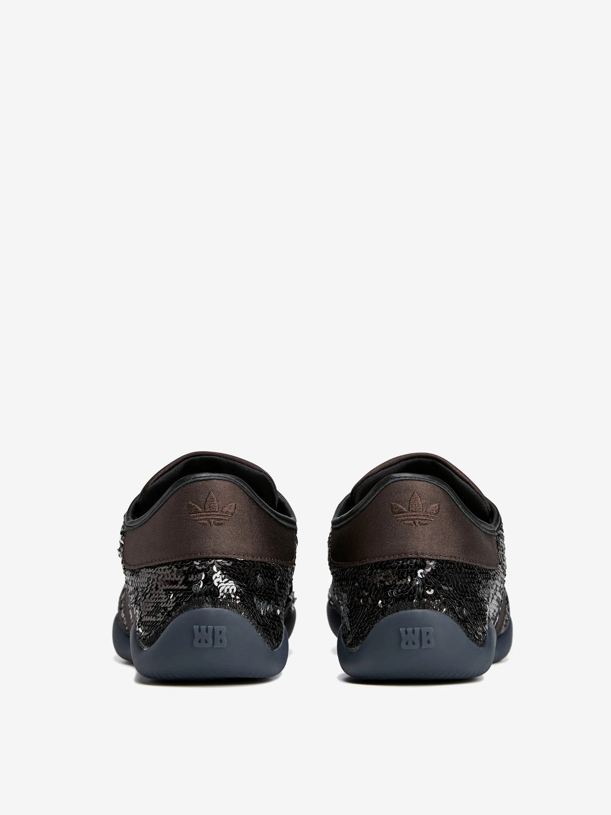Adidas x Wales Bonner Karintha Sequin -  Core Black/Silver Met./Dark Brown - Image 4